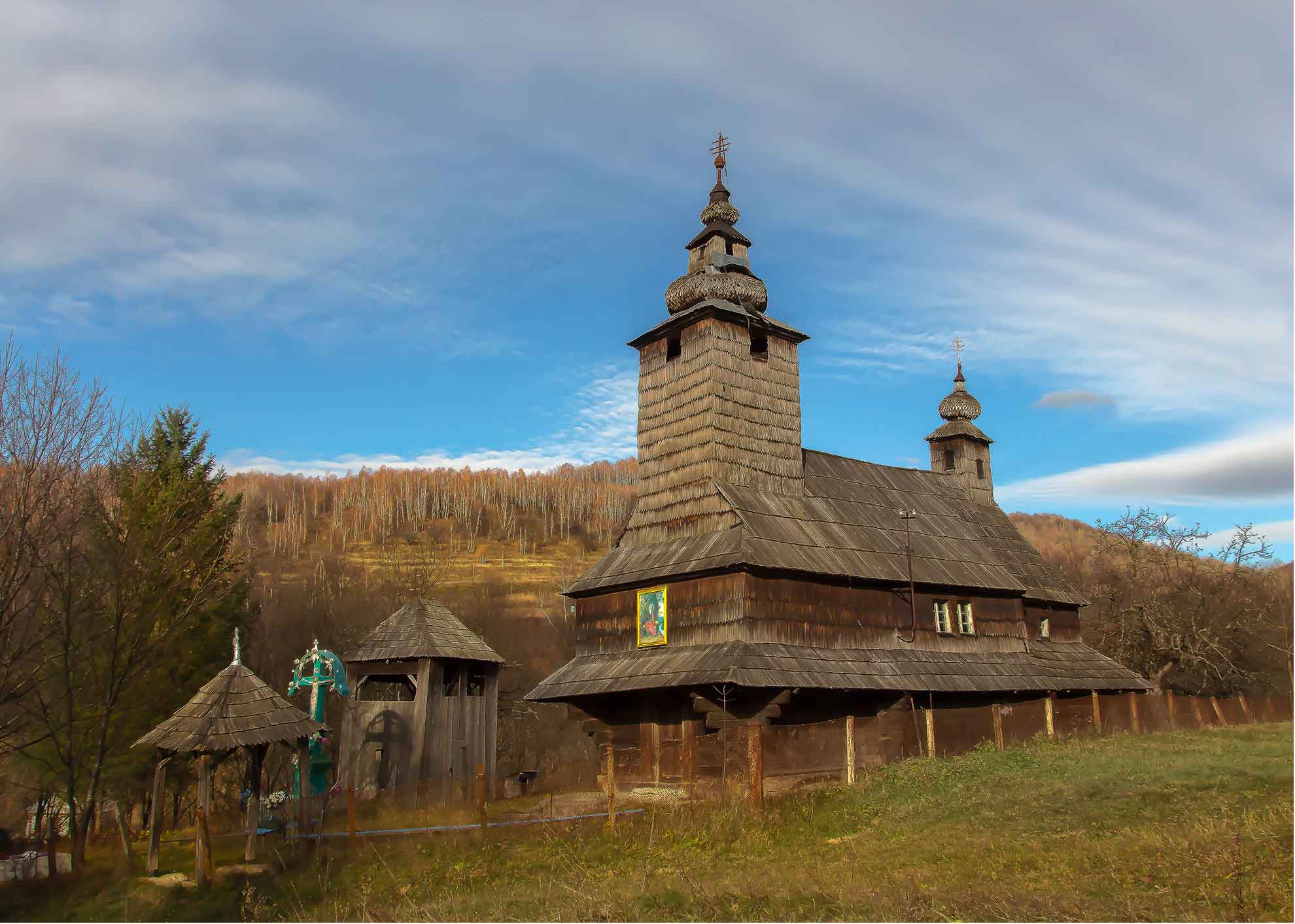 Saint Anne Orthodox church in Bukivtsovo