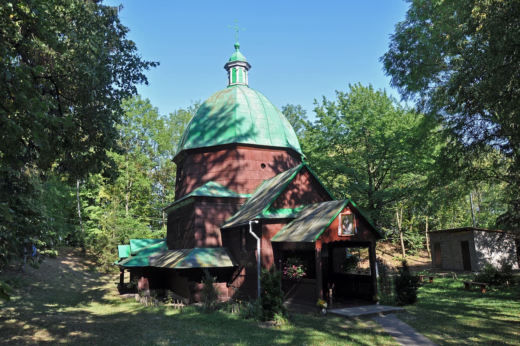 Saint Onuphrius church in Busk