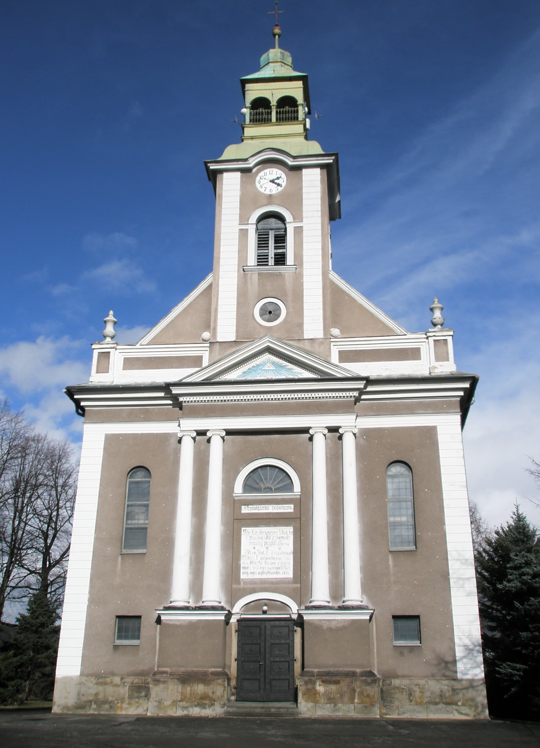 Lutheran church in Bystřice