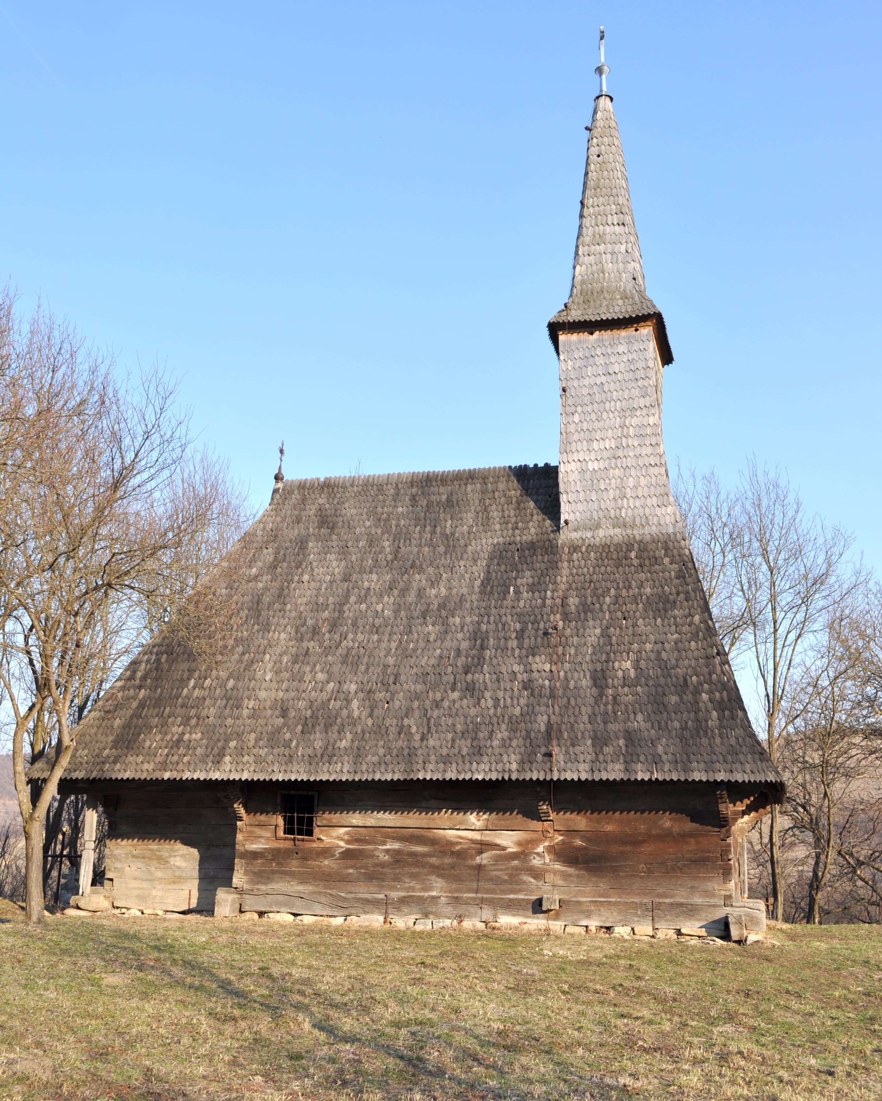 Wooden church in Calna, Cluj