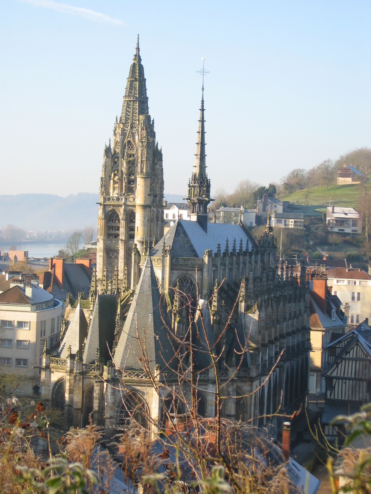 Notre-Dame church in Caudebec-en-Caux