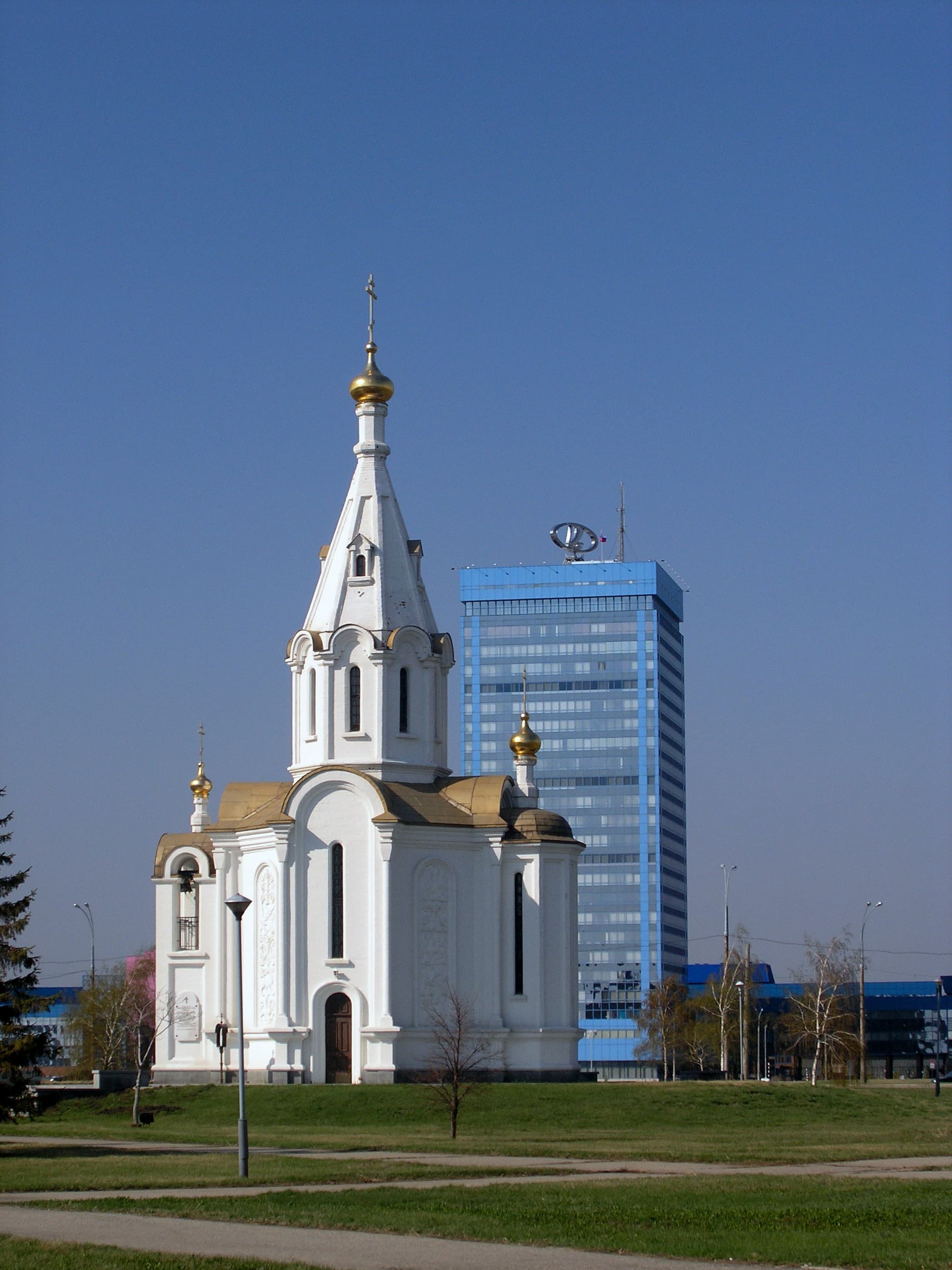 Saint Michael chapel in Togliatti