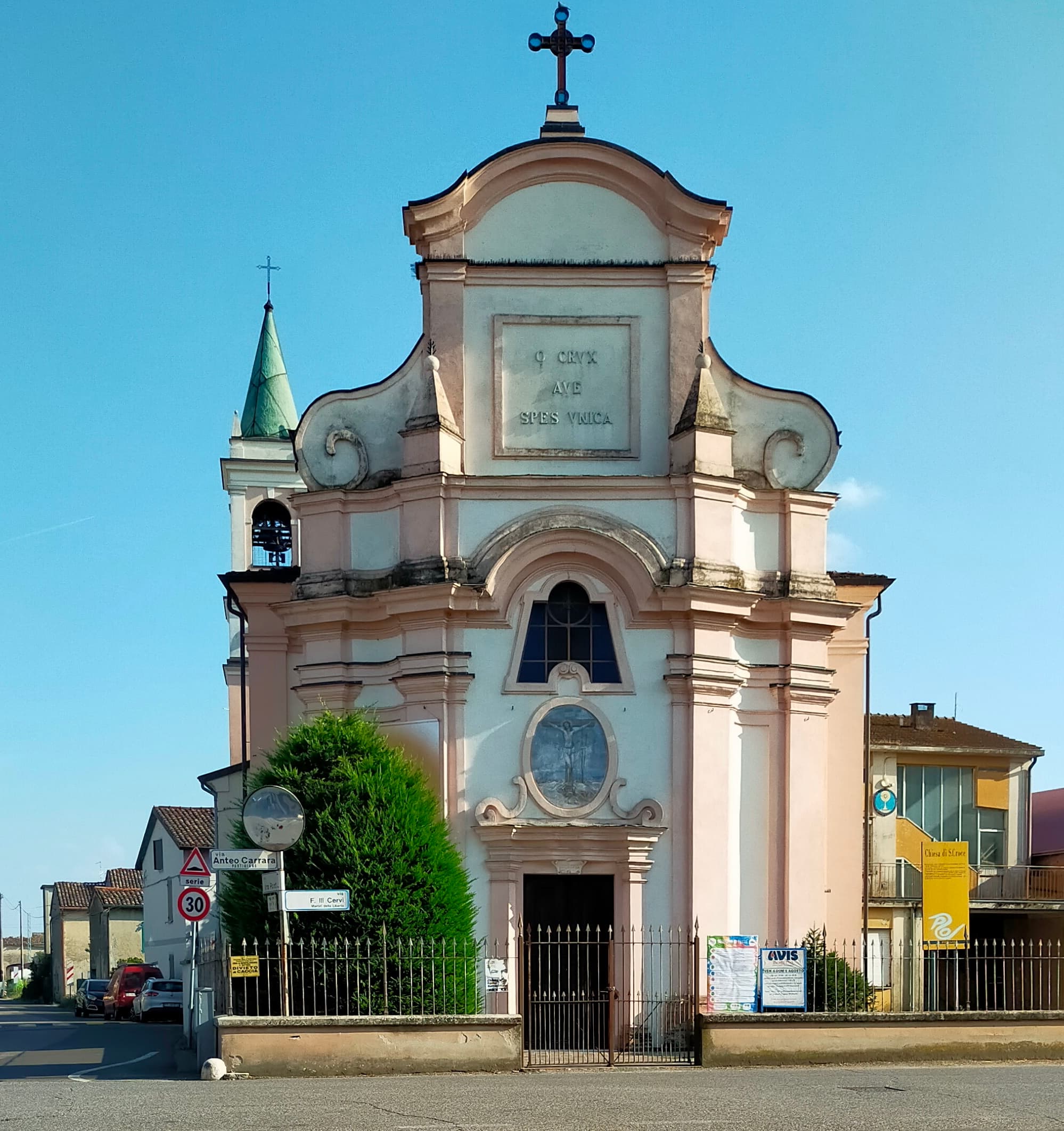 Santa Croce, Boretto