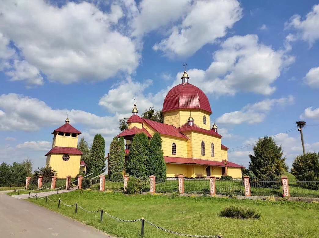 Church of the Transfiguration, Spas, Kamianka-Buzka Hromada