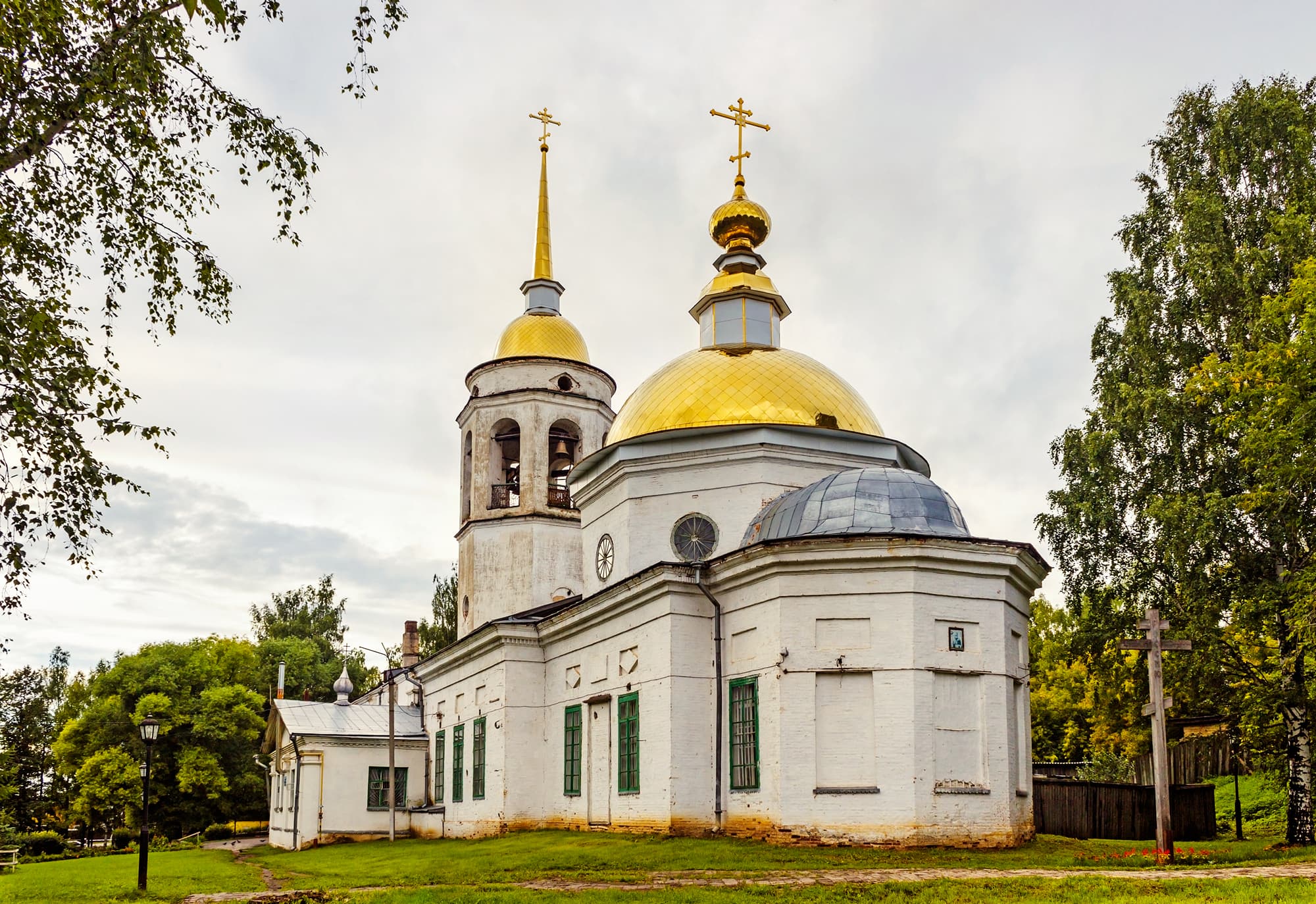 Saint Nicholas Orthodox church in Kudymkar