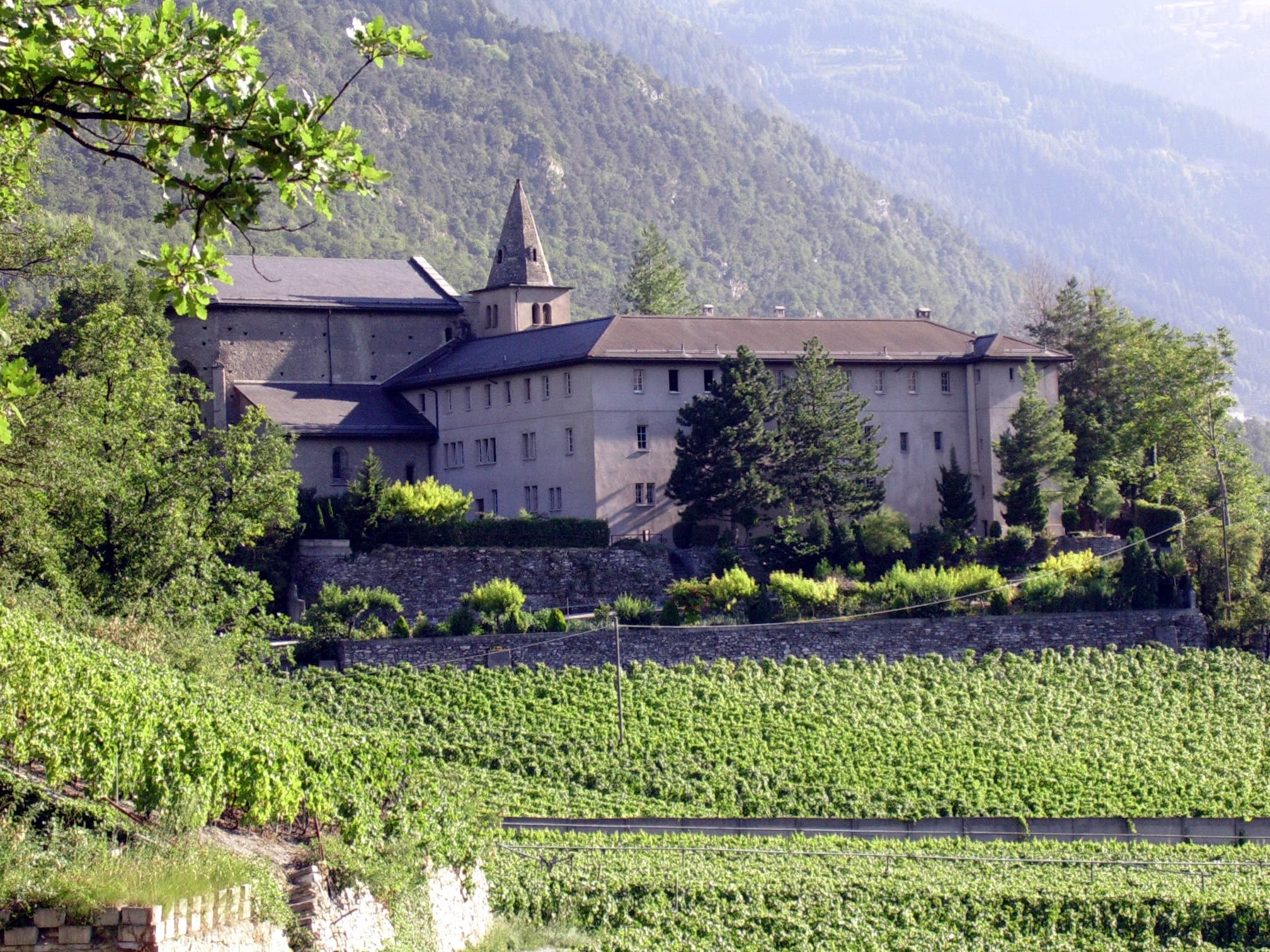Géronde Abbey, Church, and Grounds