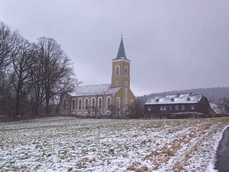Protestant church Crostau