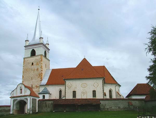 Nativity of Mary Roman Catholic church in Racu, Harghita