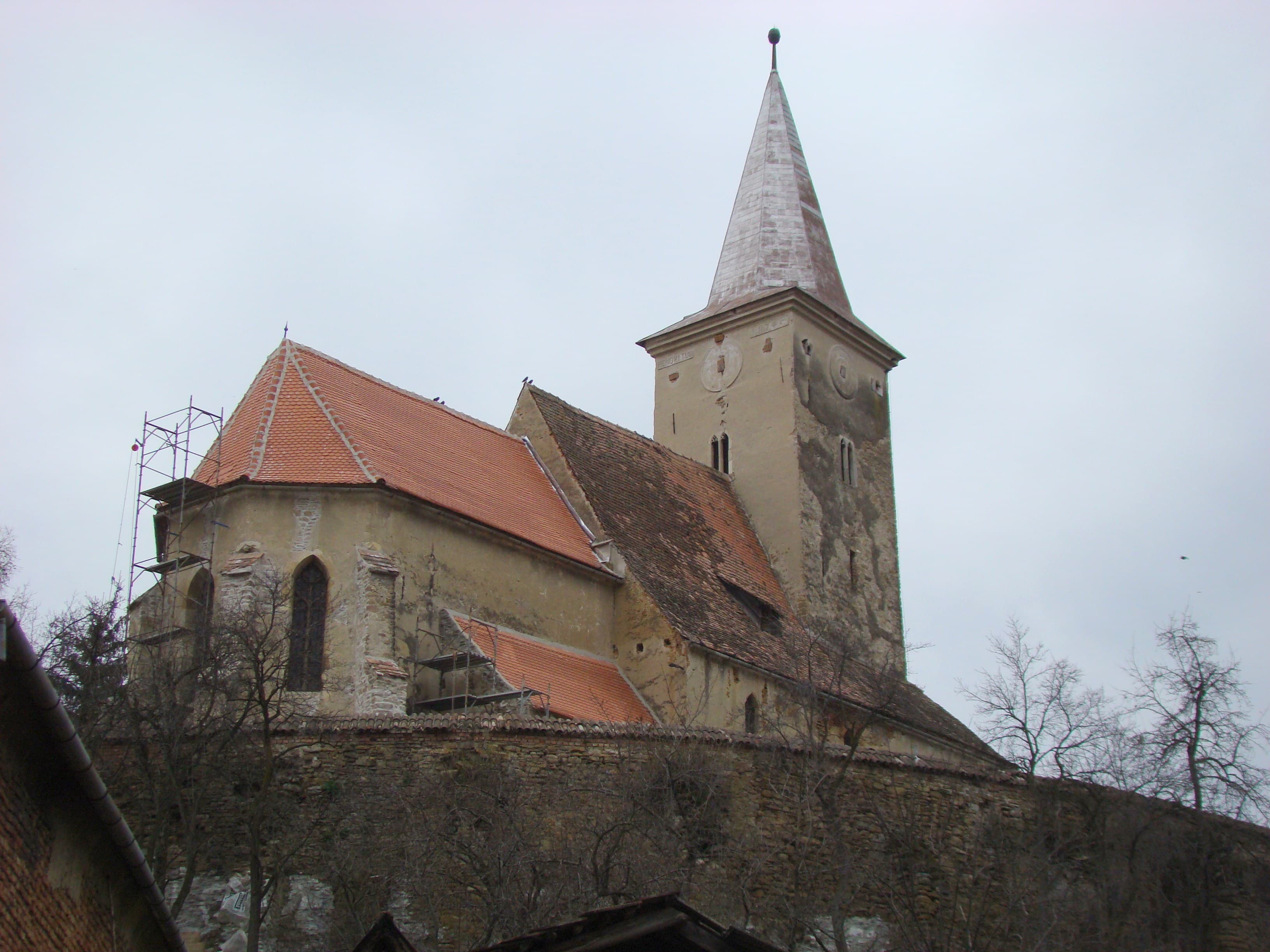 Lutheran church in Curciu, Sibiu