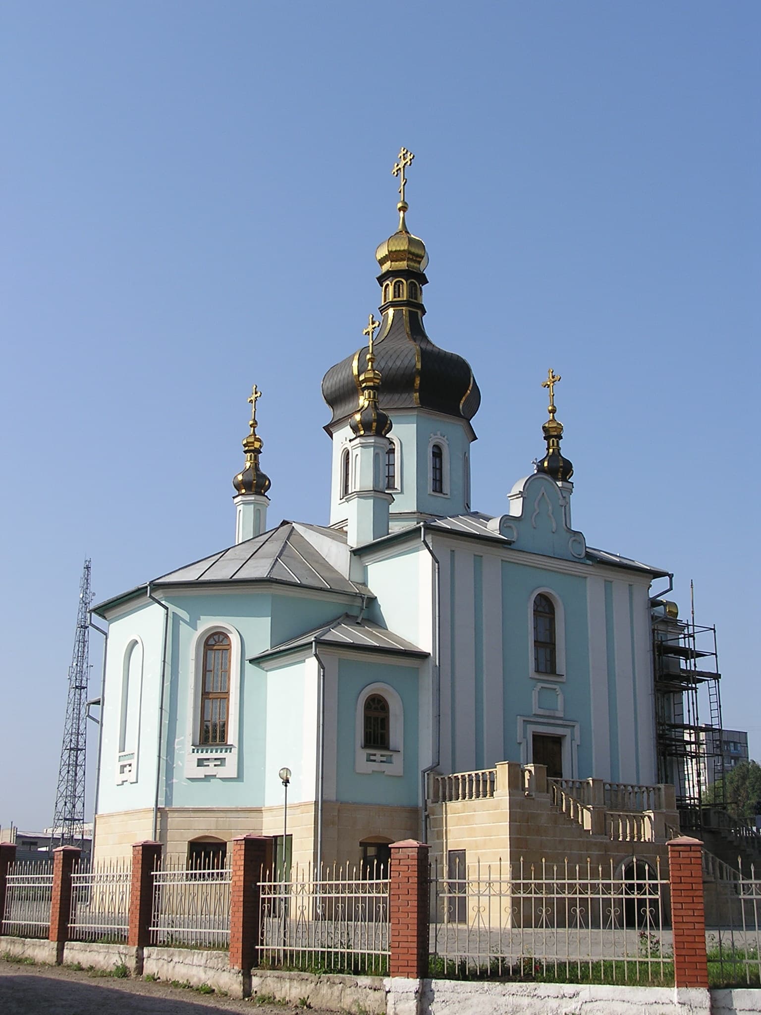 Saint George church in Donetsk