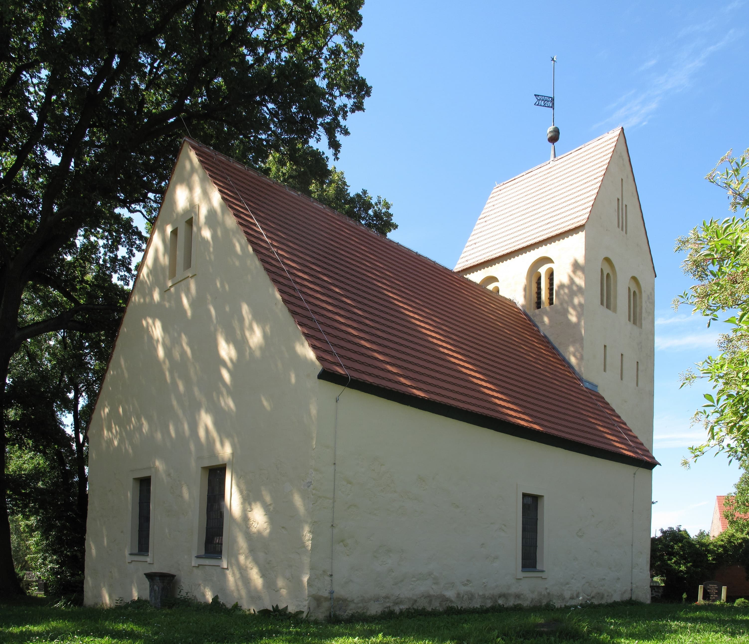 Village church Pritzhagen