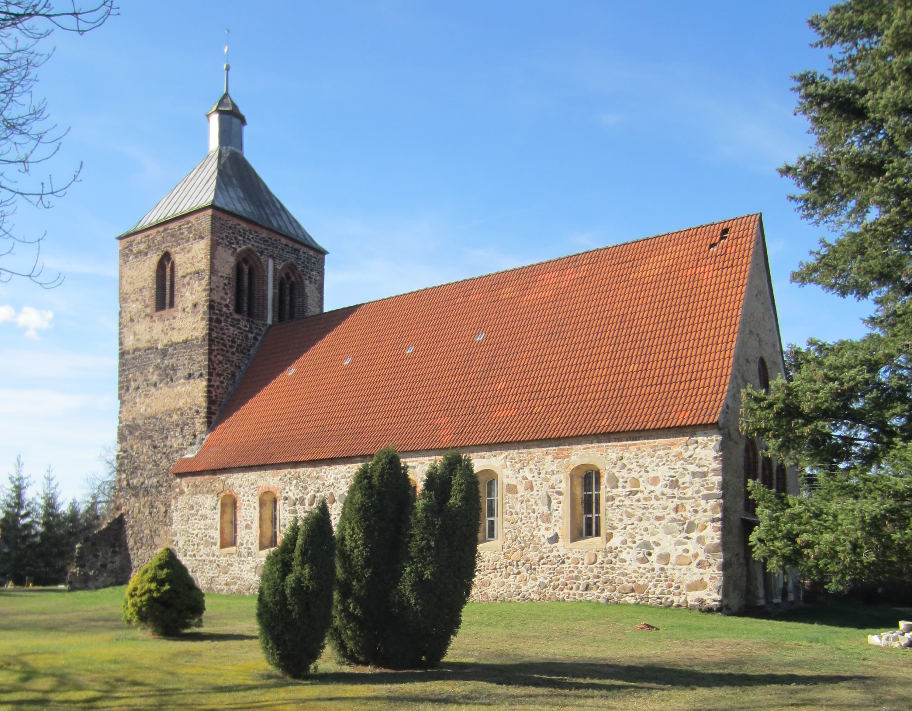 Schlabendorf village church