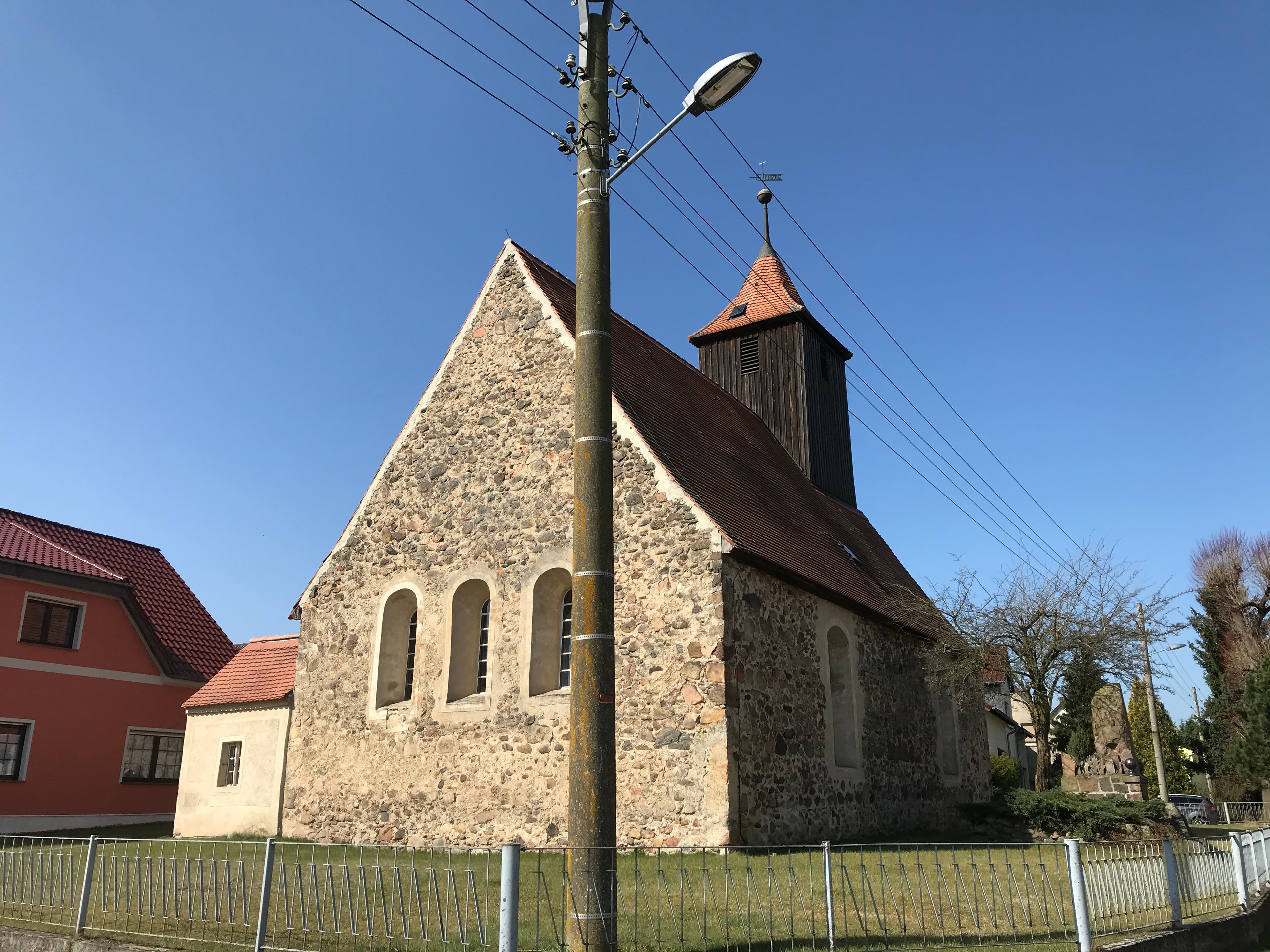 Wehnsdorf village church
