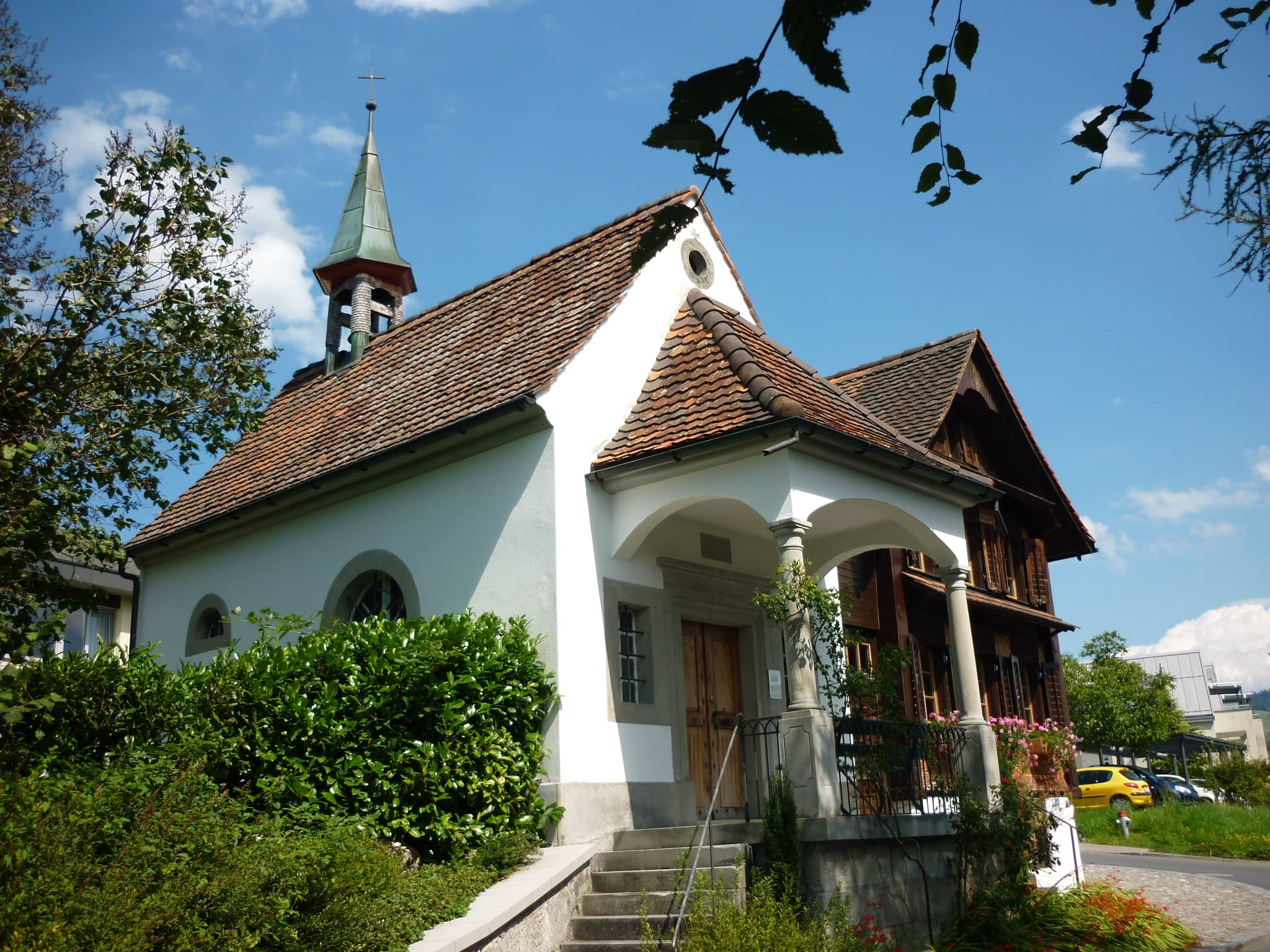 Holy Trinity chapel with hermitage