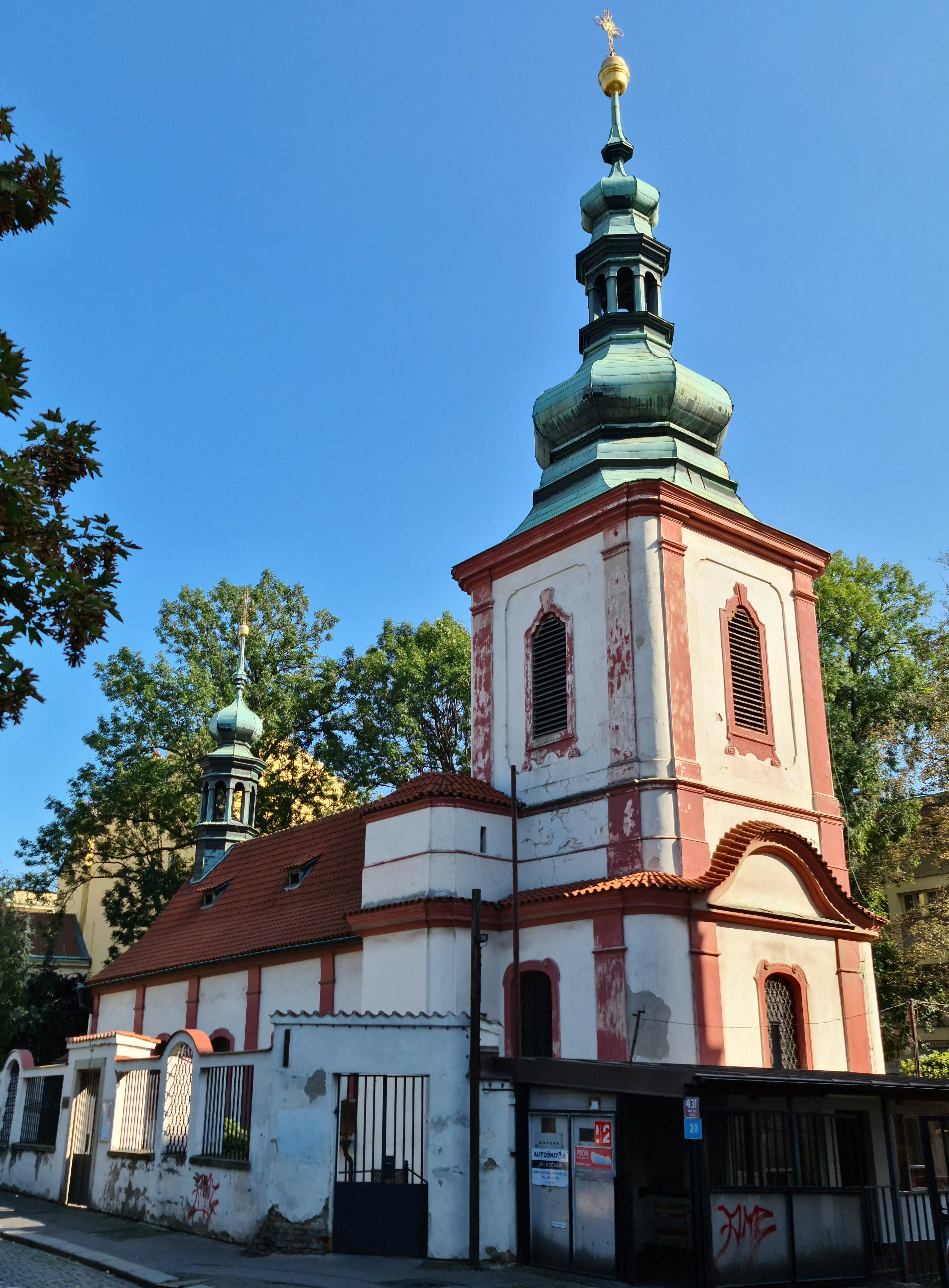 Holy Trinity Church in Prague (New Town, Trojická)