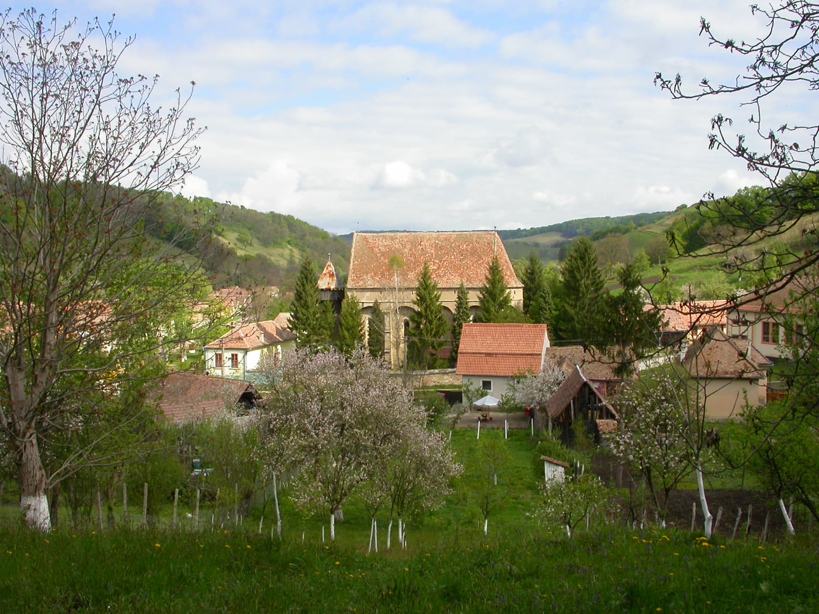 Lutheran church in Dupuș, Sibiu