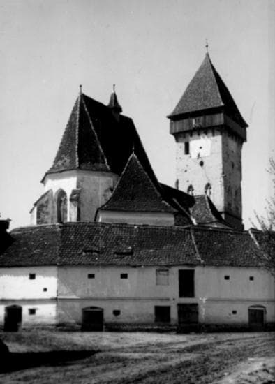 Lutheran church in Ațel, Sibiu