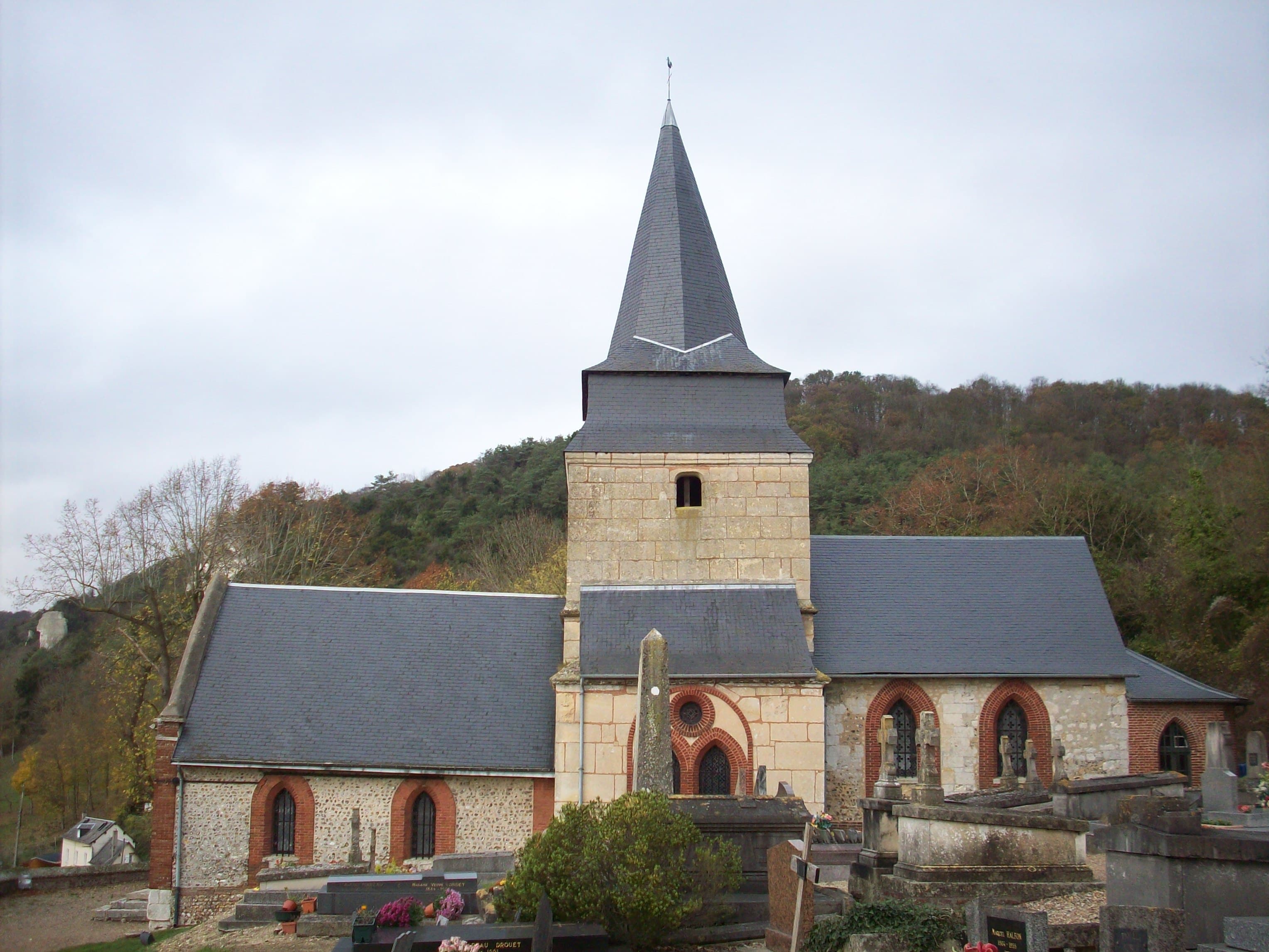 église d' Amfreville-sous-les-Monts