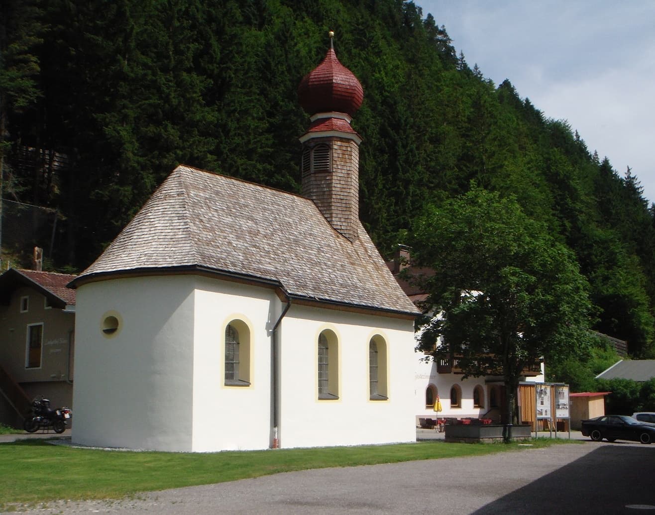 Kapelle bei der Ehrenberger Klause