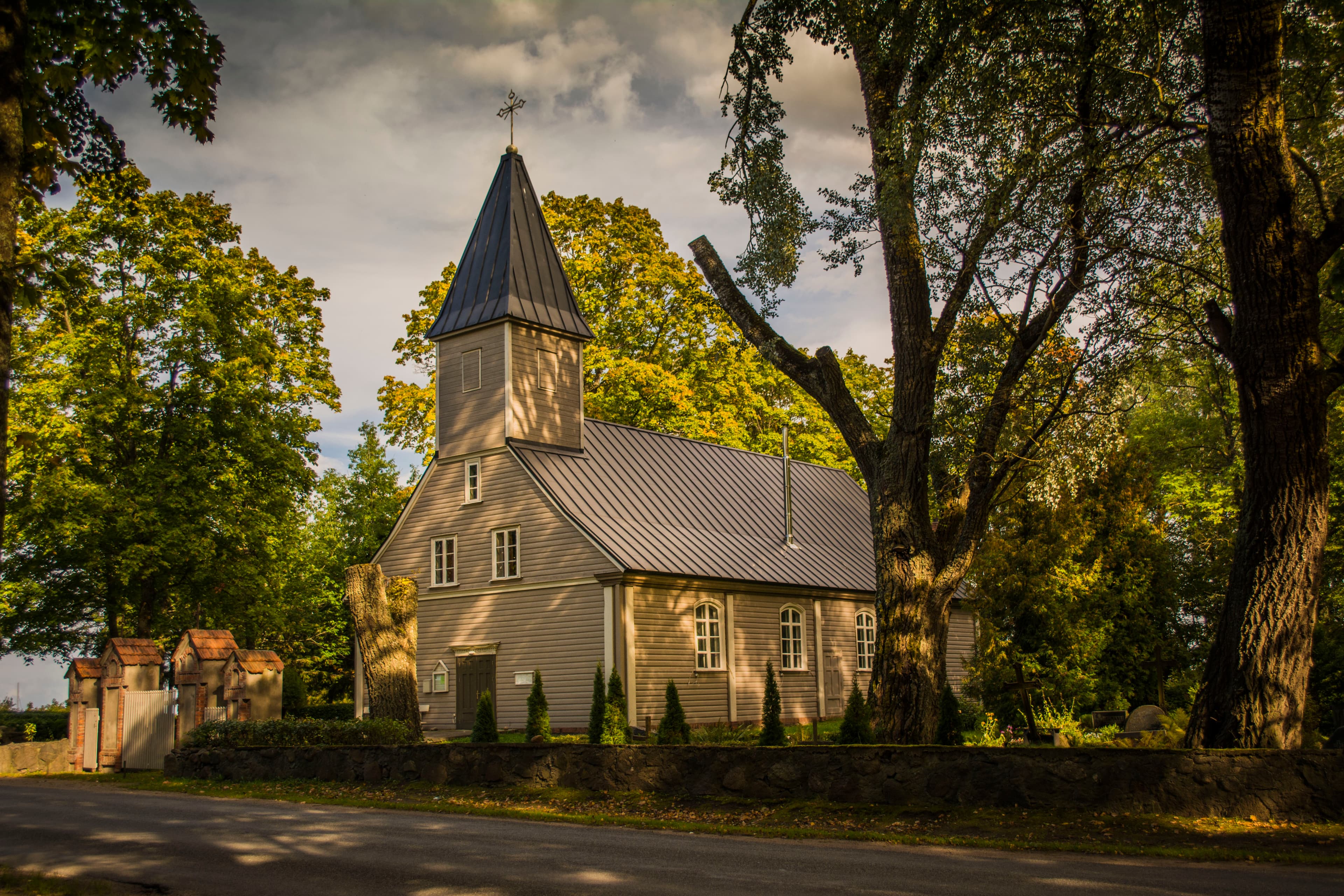 Lutheran church in Engure
