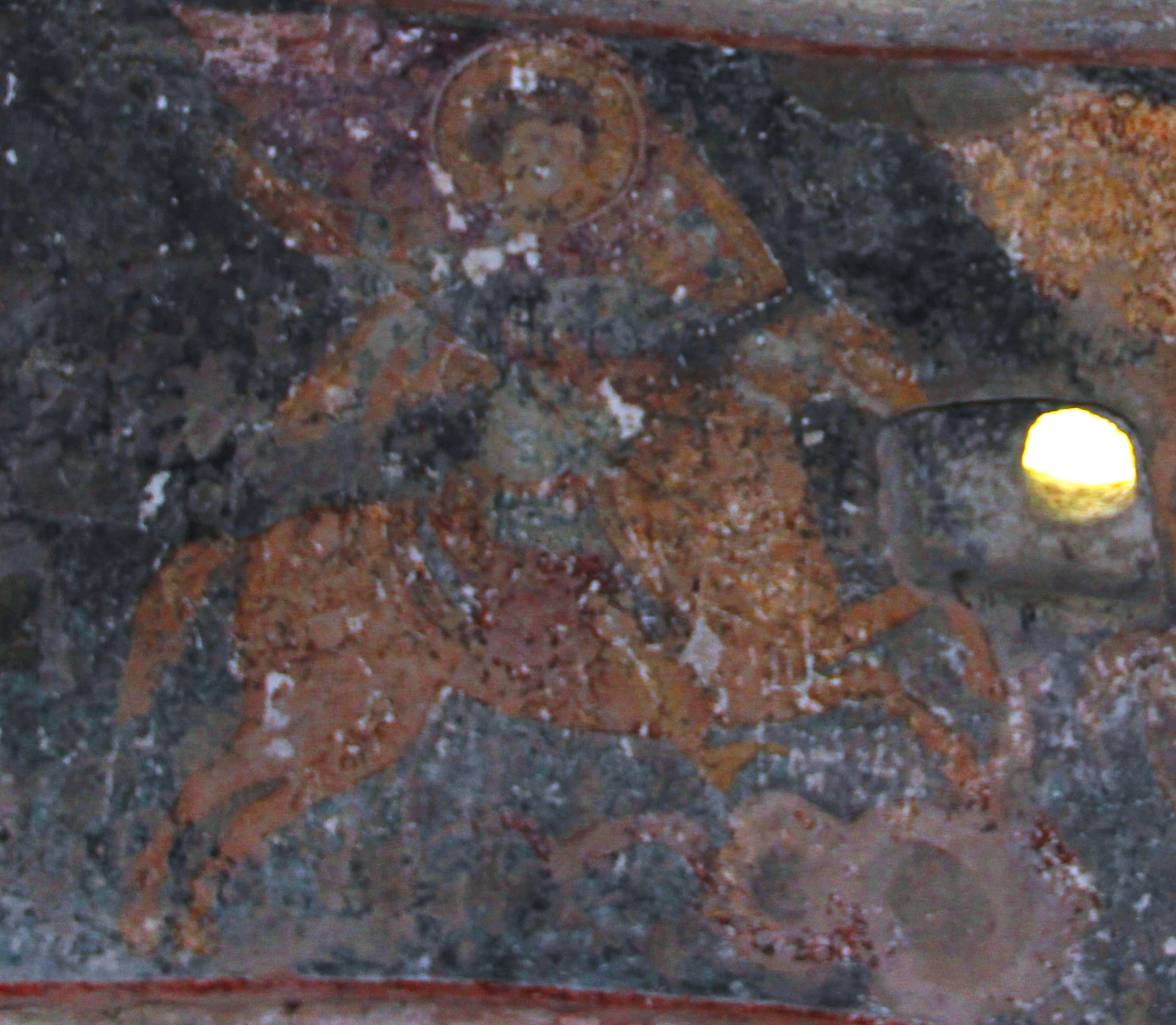 Three Riders church in Eski Kermen