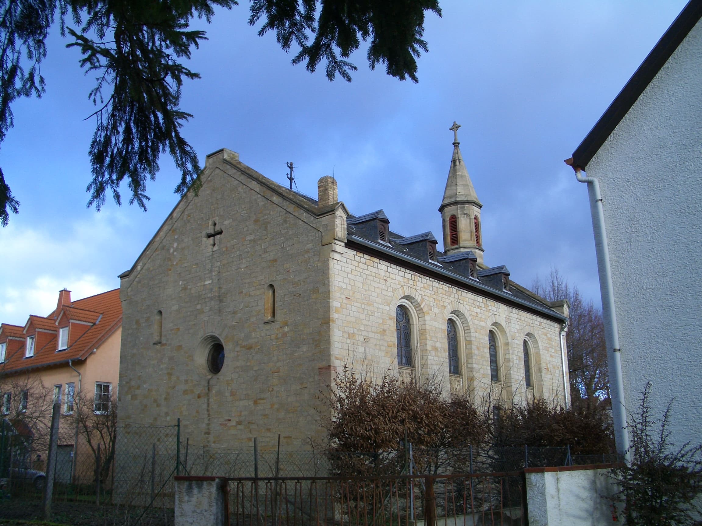 protestant church, Gau-Weinheim