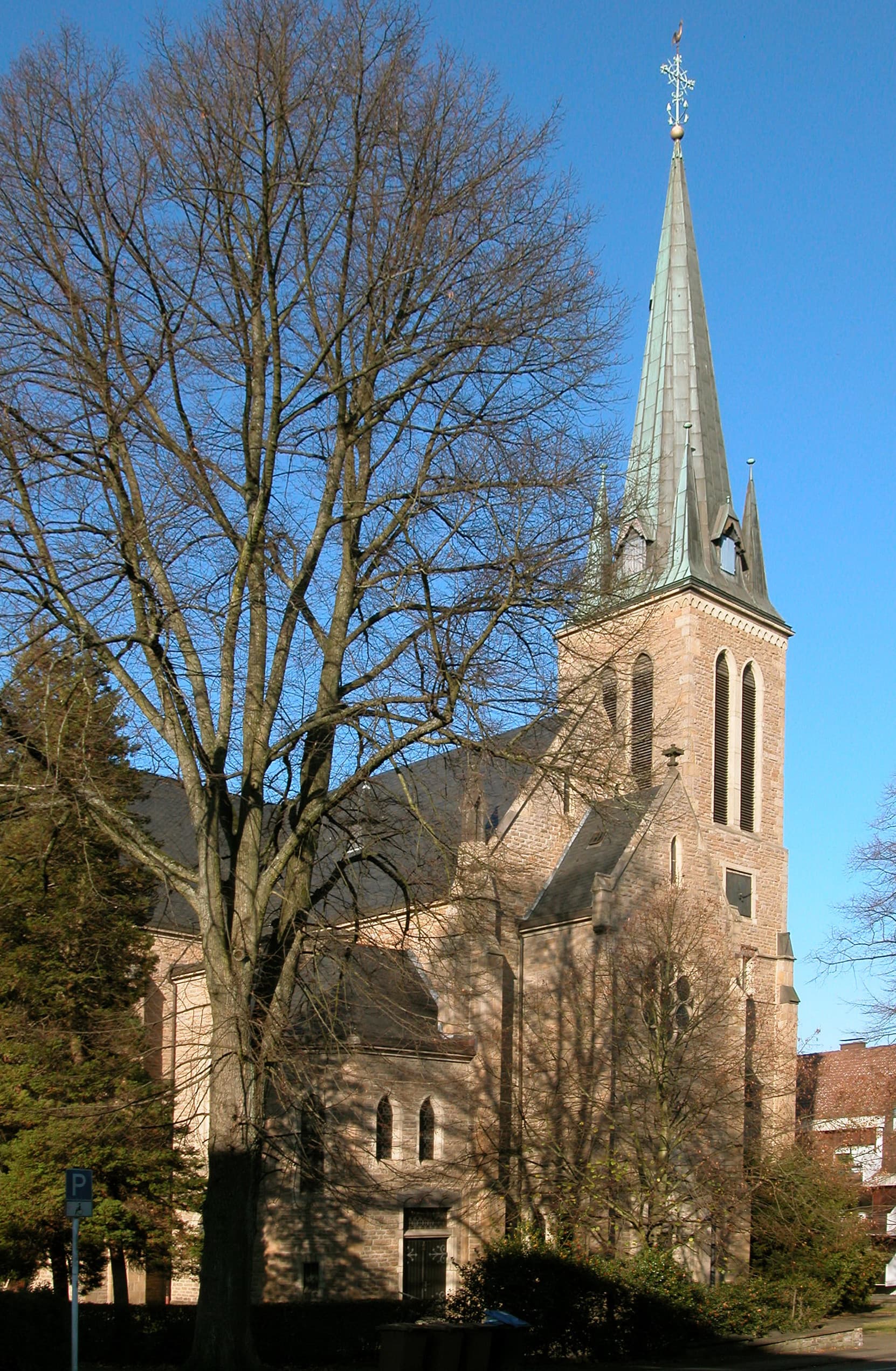 Evangelische Kirche an der Wilhelminenstraße