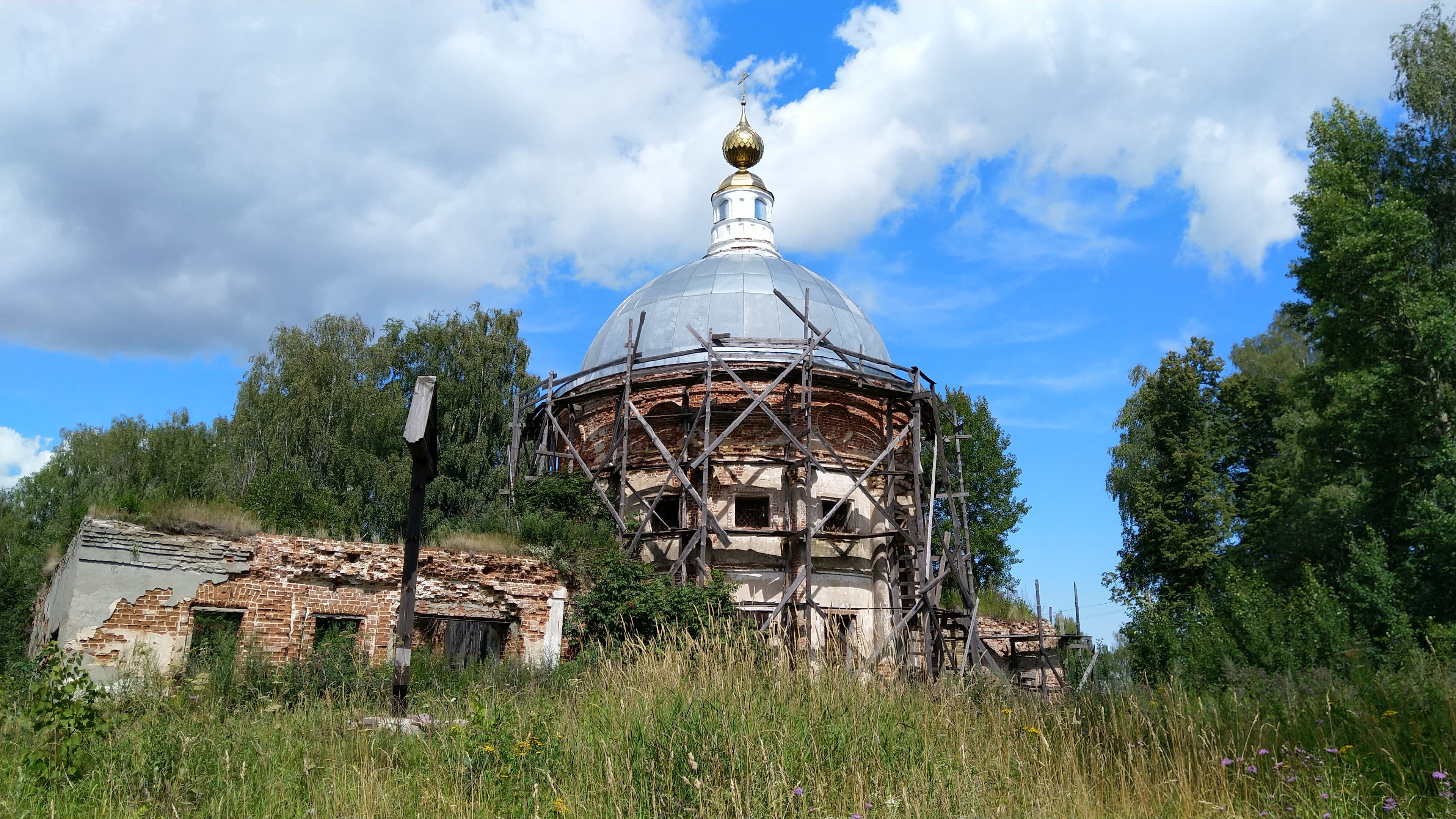 Nativity of Christ church, Obzherikha