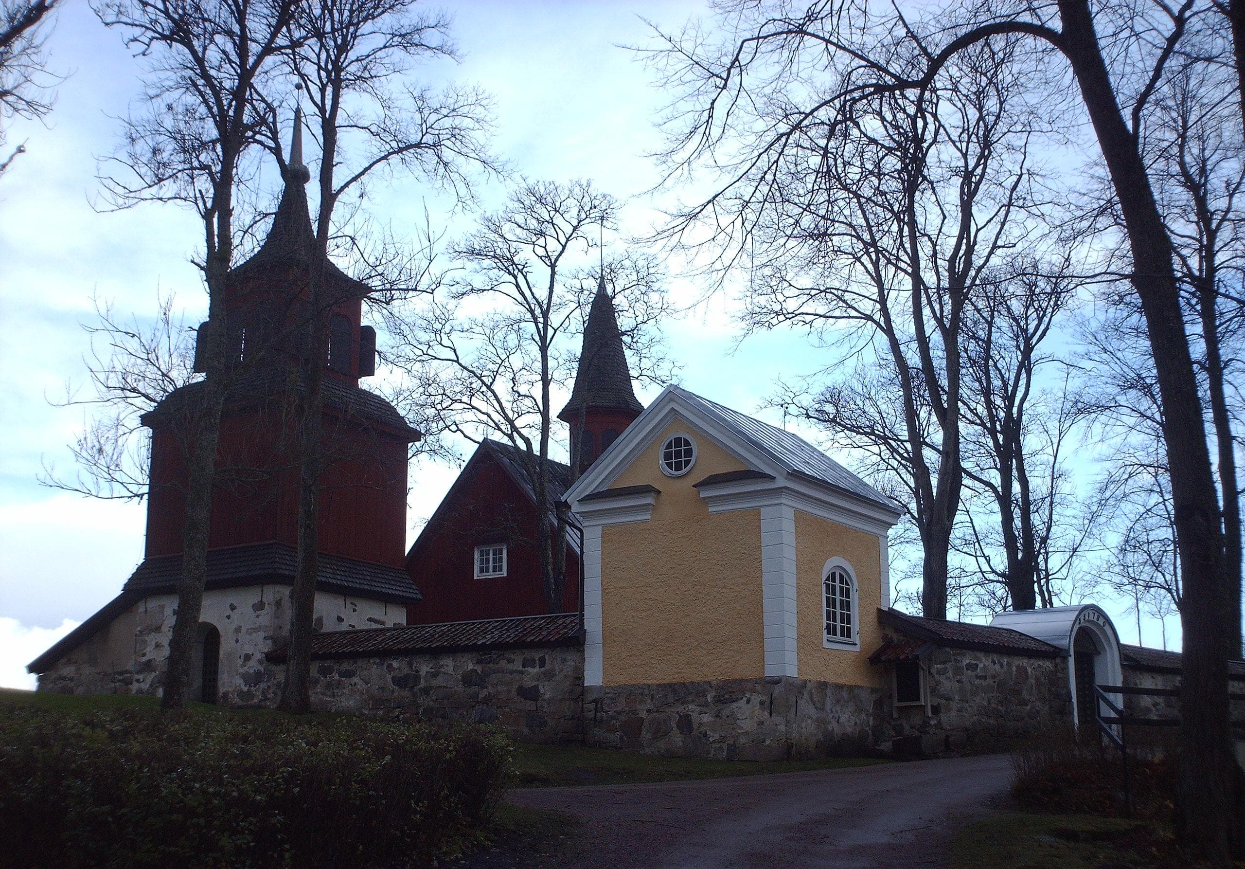 sepulchral chapel in Fagervik Manor