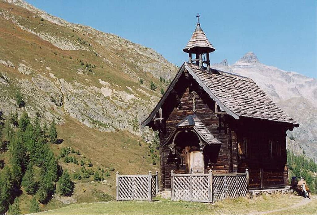 Faldum shieling with chapel