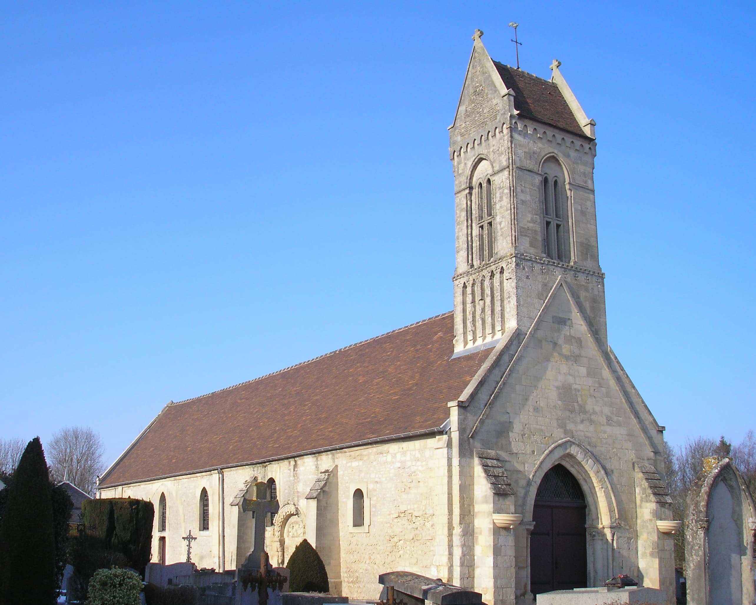 Église Saint-Vigor d'Authie