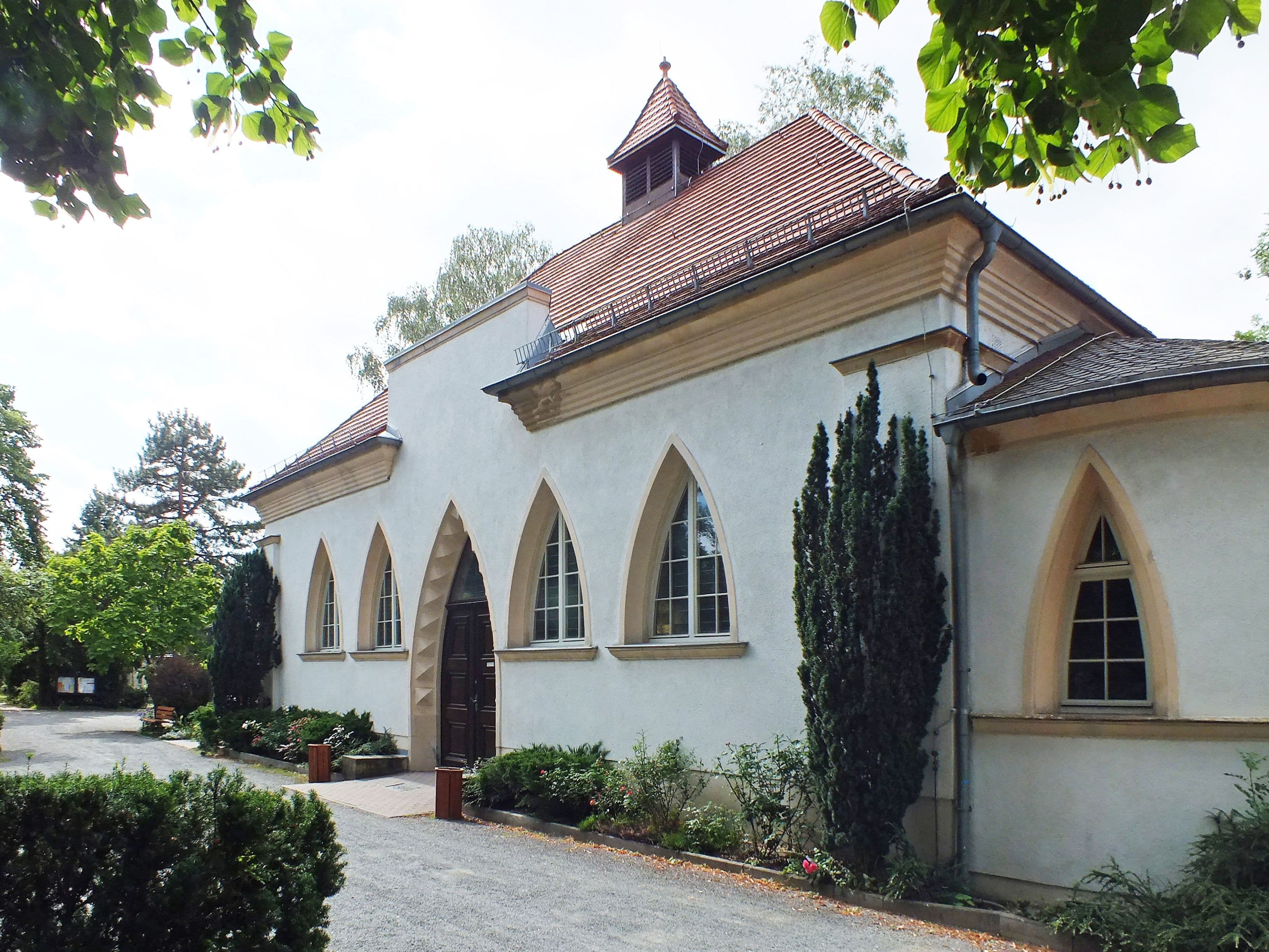Individual monuments of cemetery Connewitz Leipzig