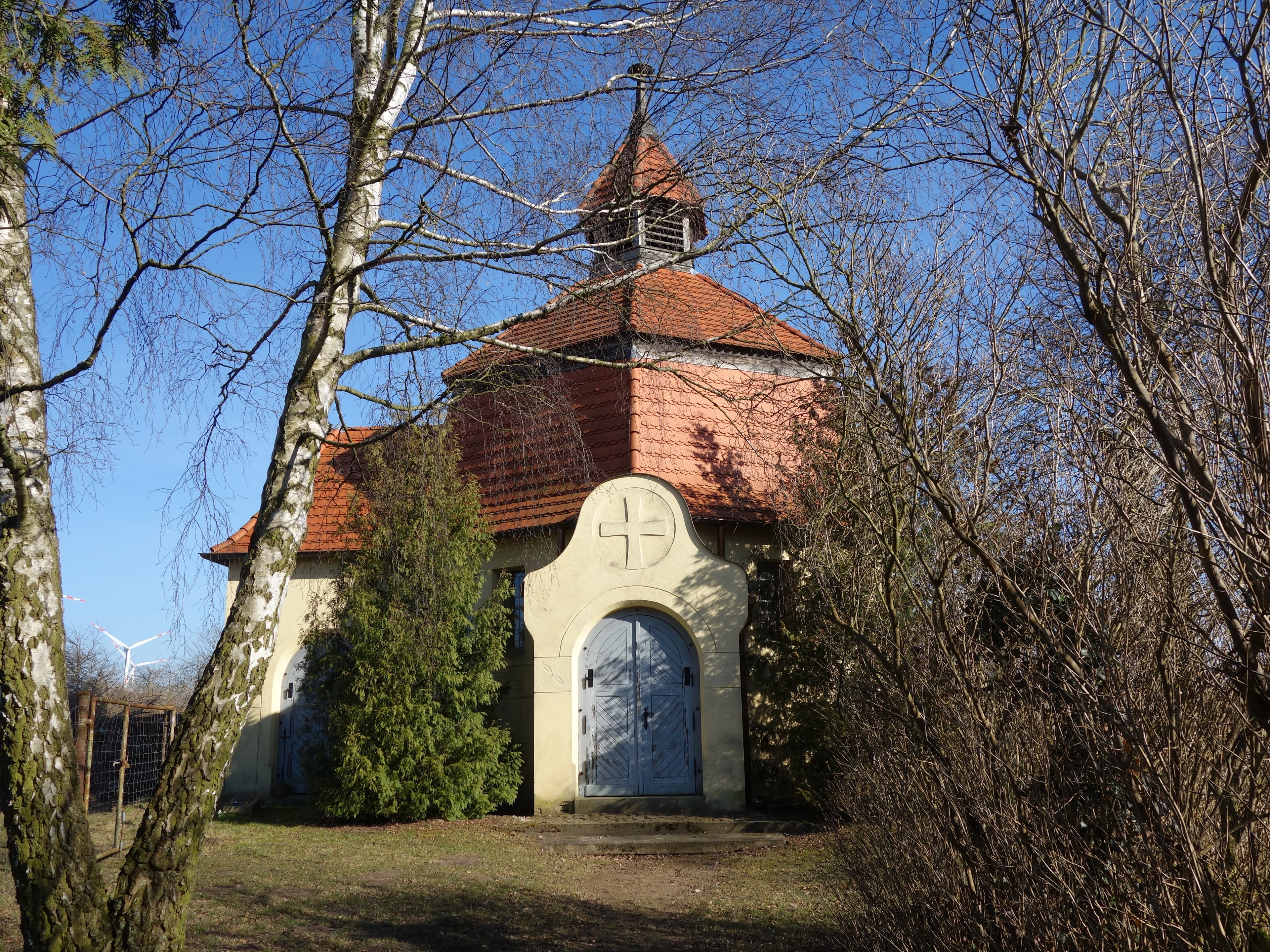 Cemetery chapel in Blindow