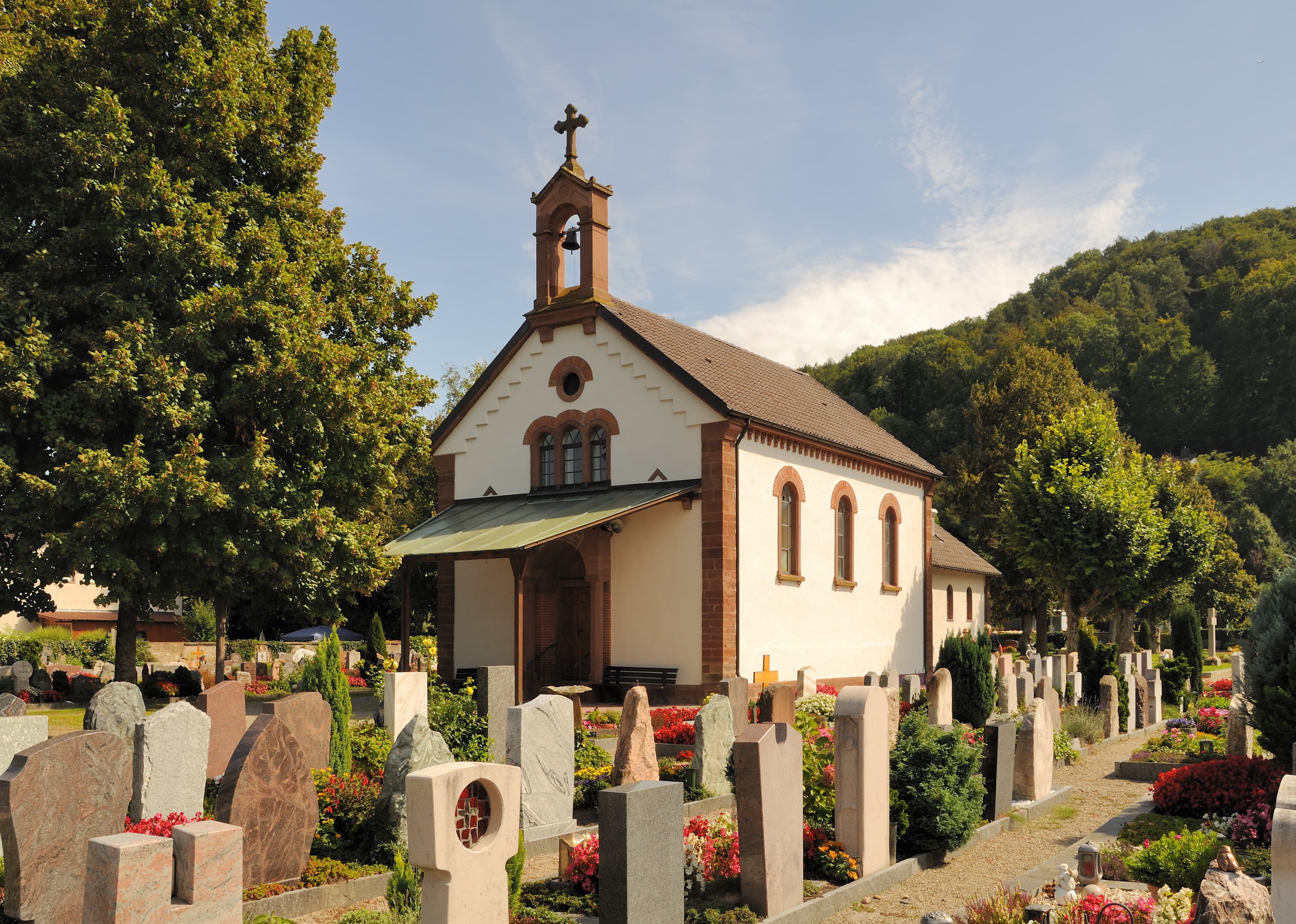 Brombach cemetery chapel