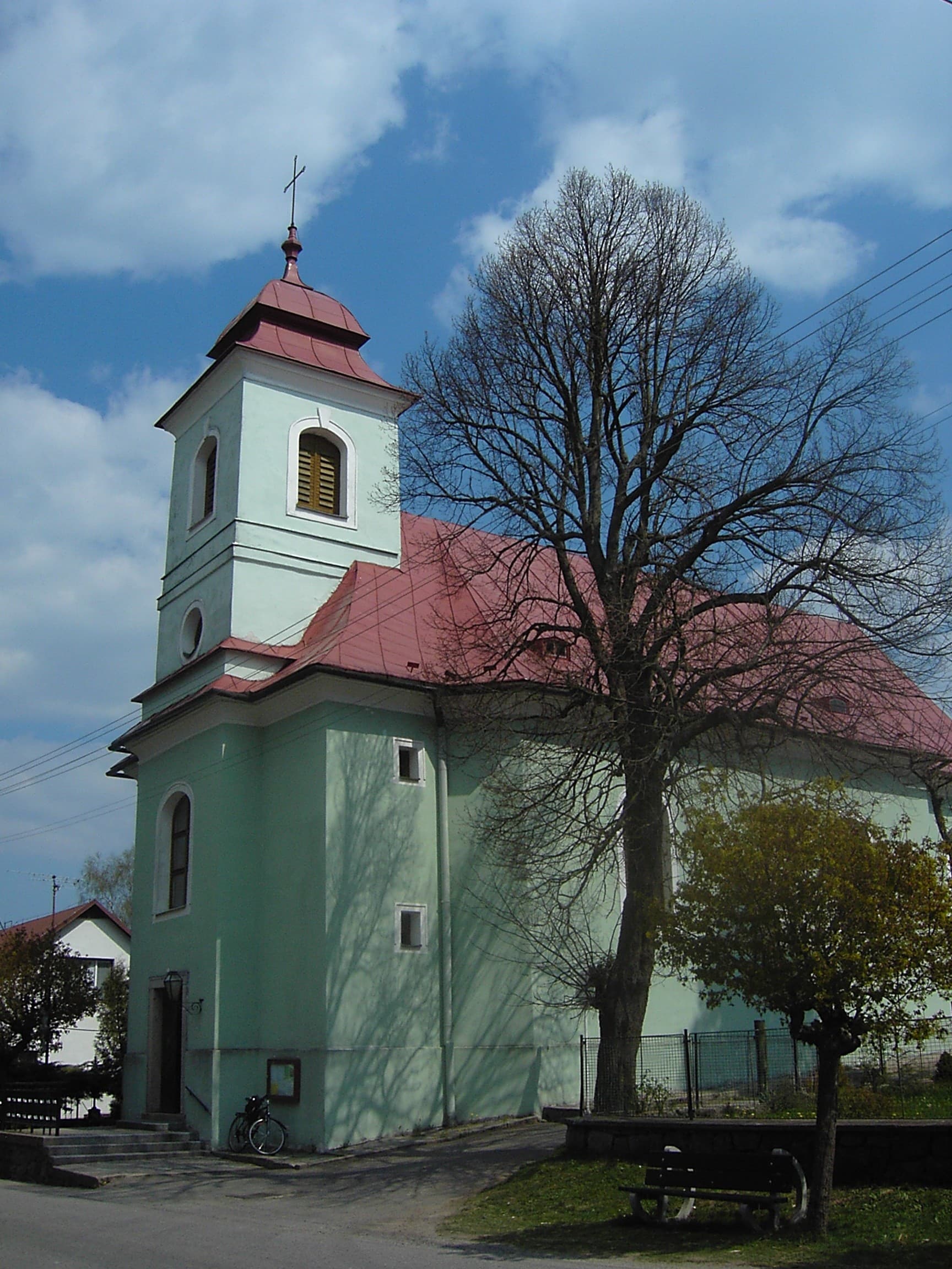 Church of Saint Matthew in Fryšava pod Žákovou horou