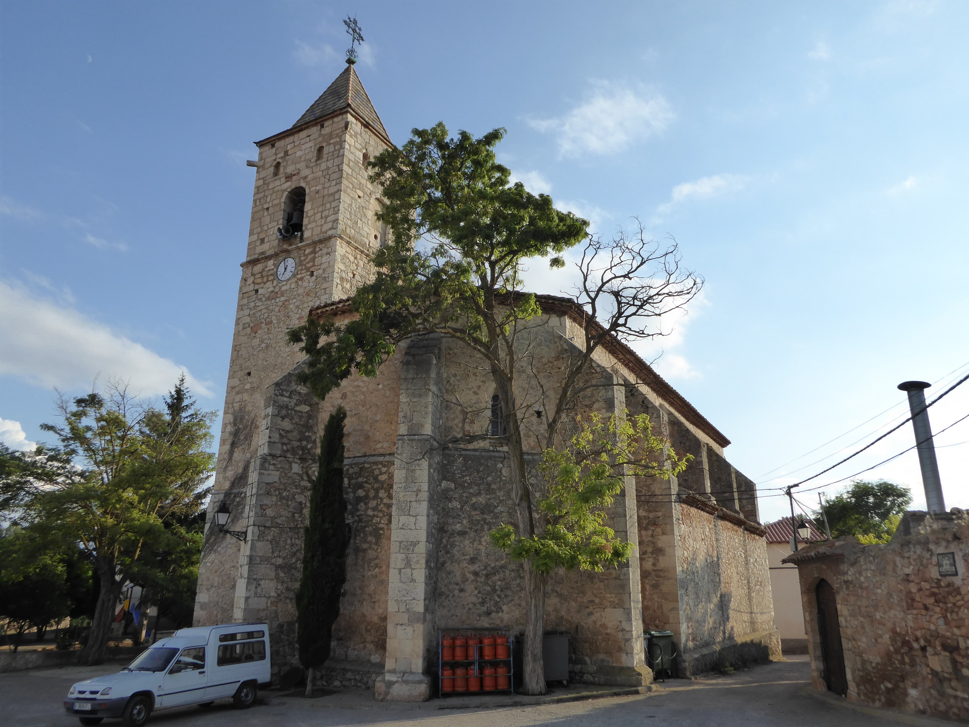 Iglesia de la Asunción de Nuestra Señora, Fuentes Calientes