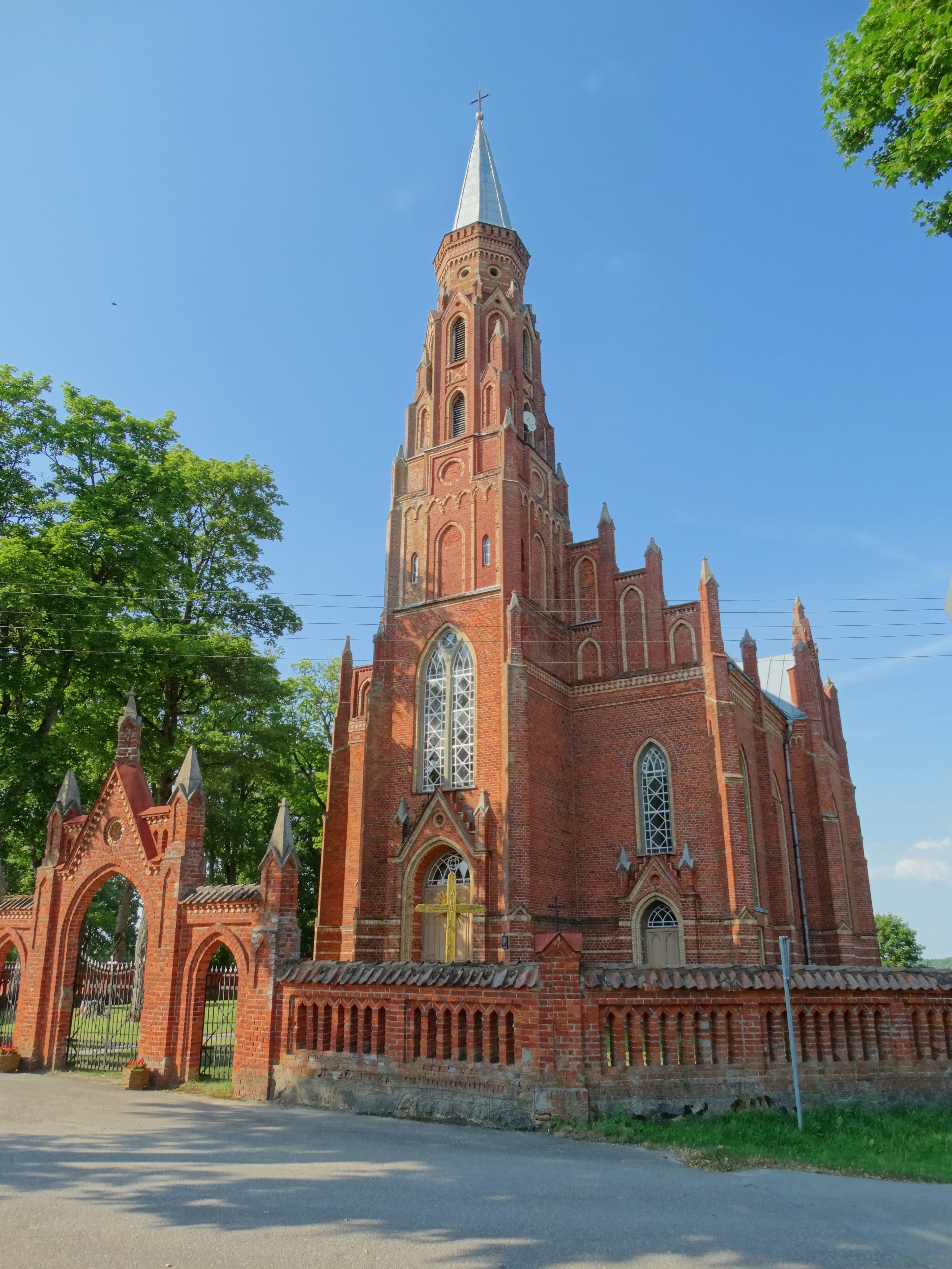 Church of the Sacred Heart of Jesus in Gadūnavas