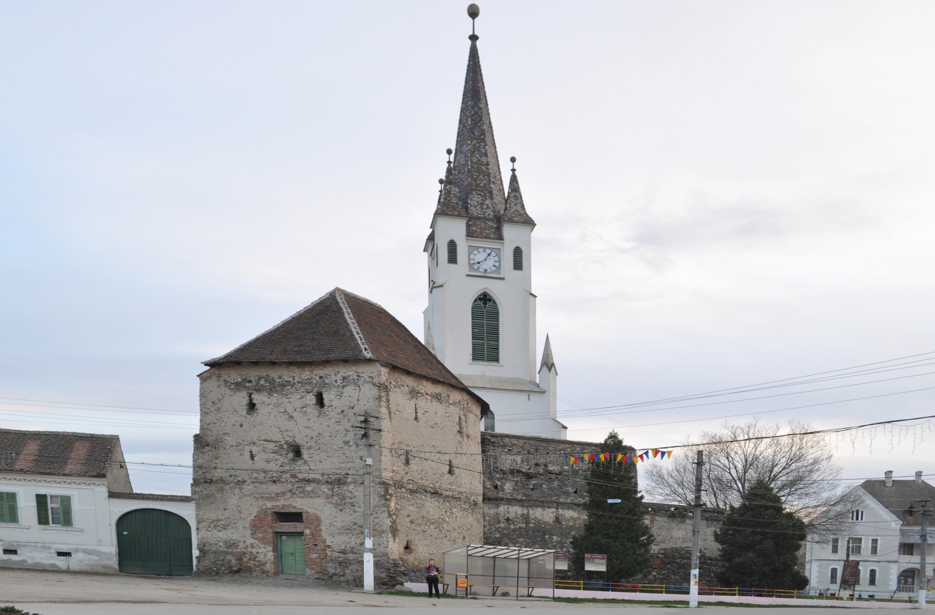 Fortified church in Gârbova, Alba