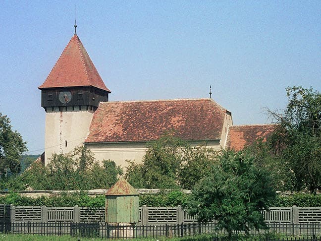 Lutheran church in Bradu, Sibiu