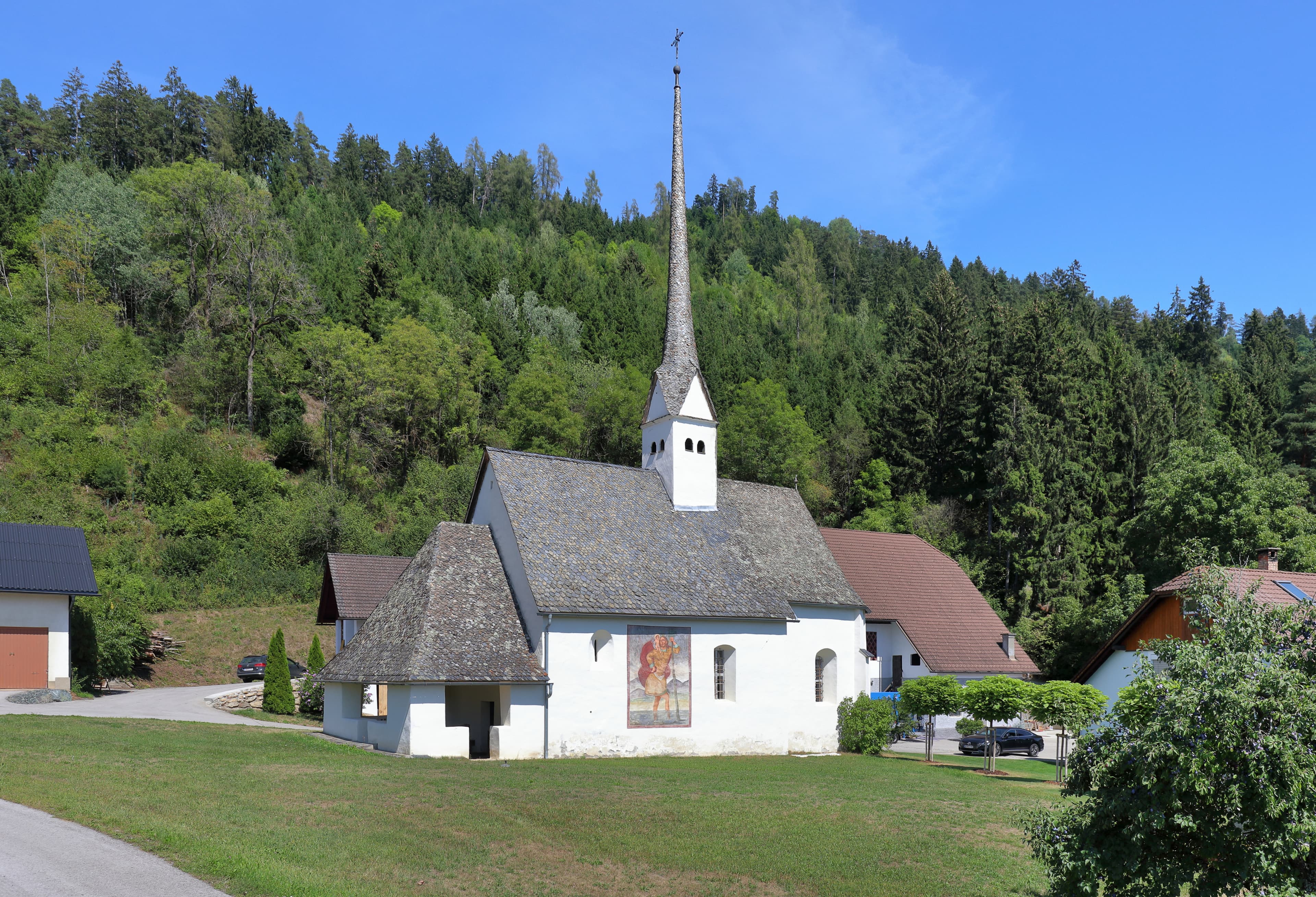 Kirche in Gletschach