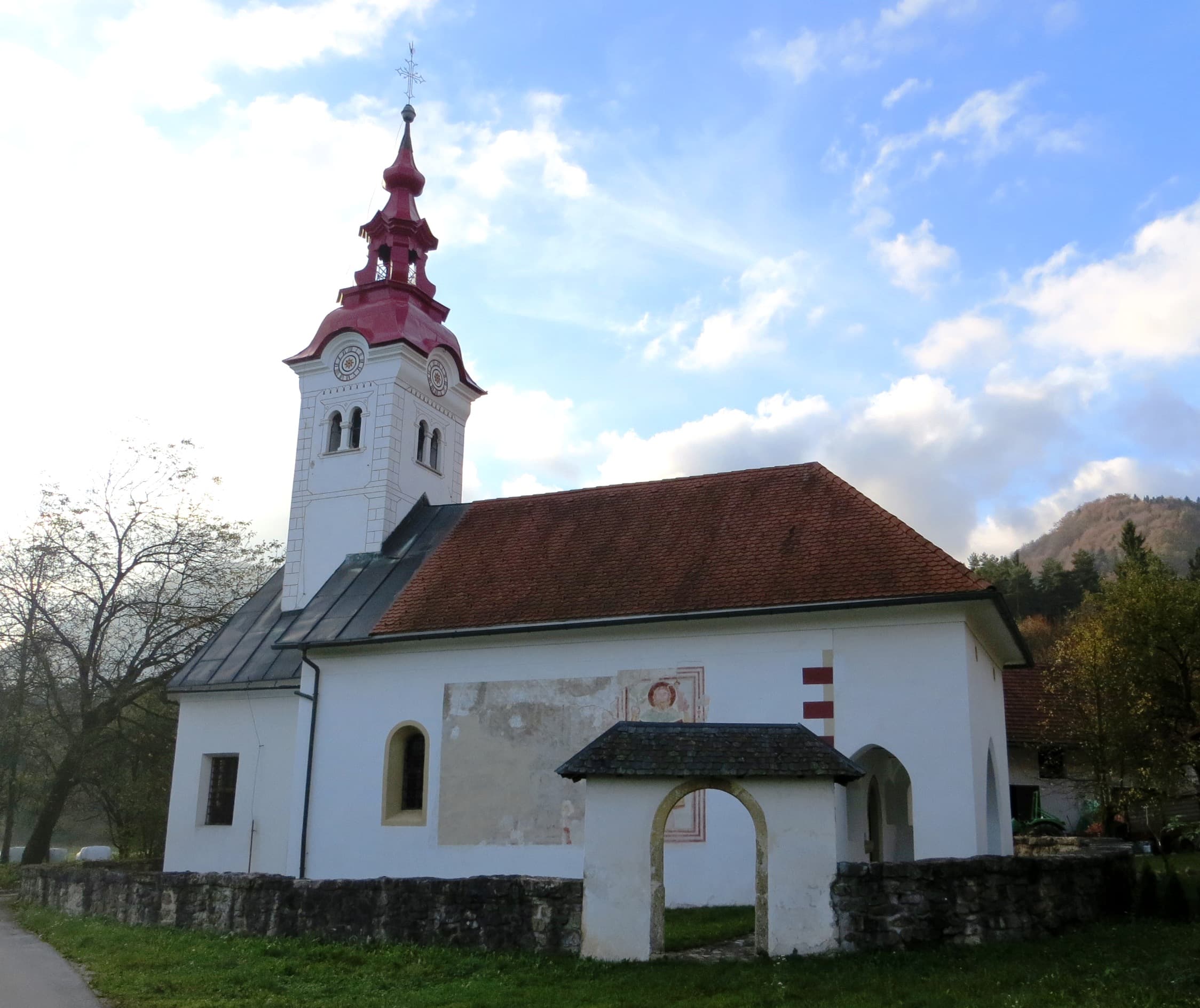 St. Andrew's Church, Gosteče