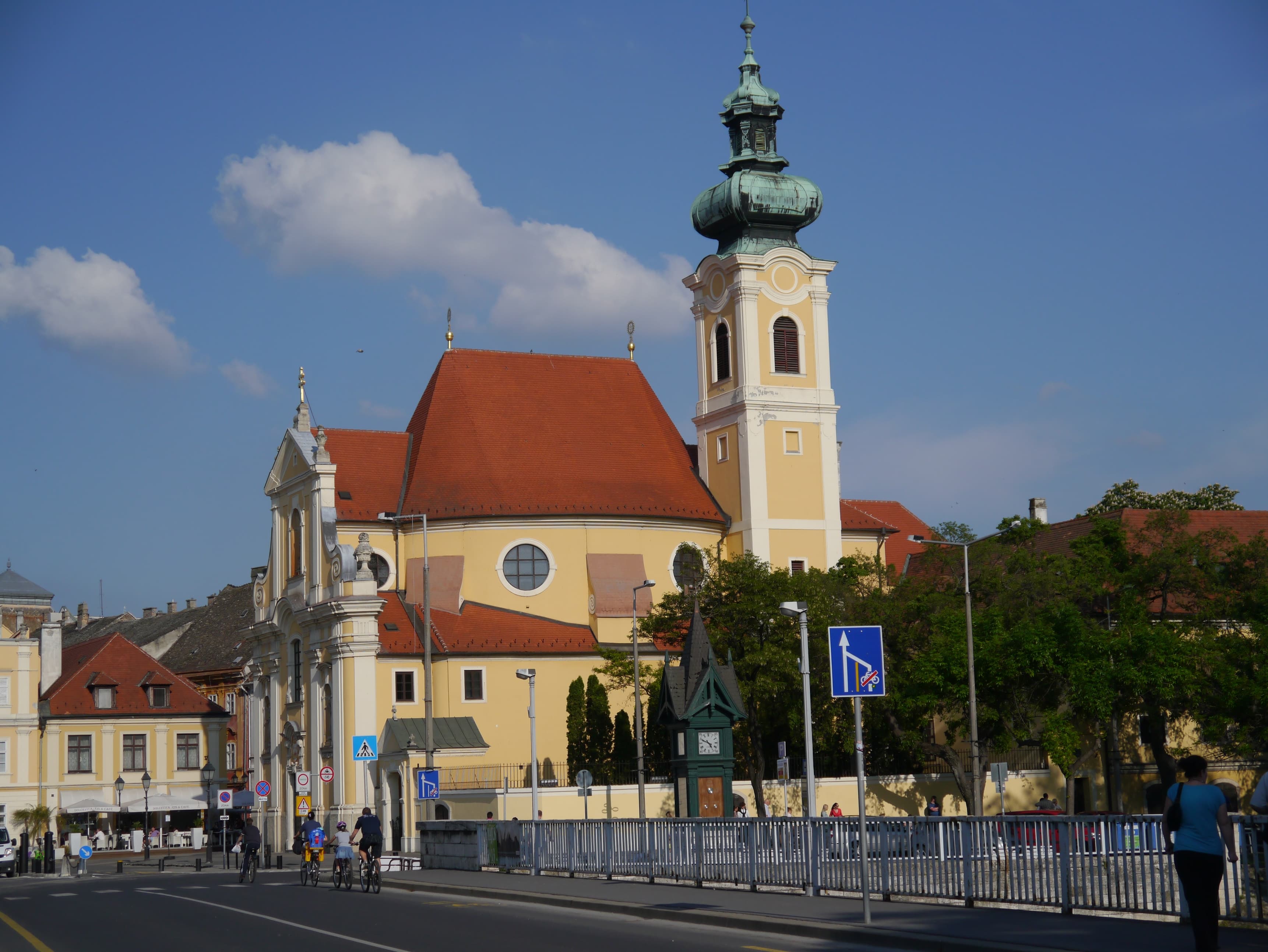 Carmelite church in Győr