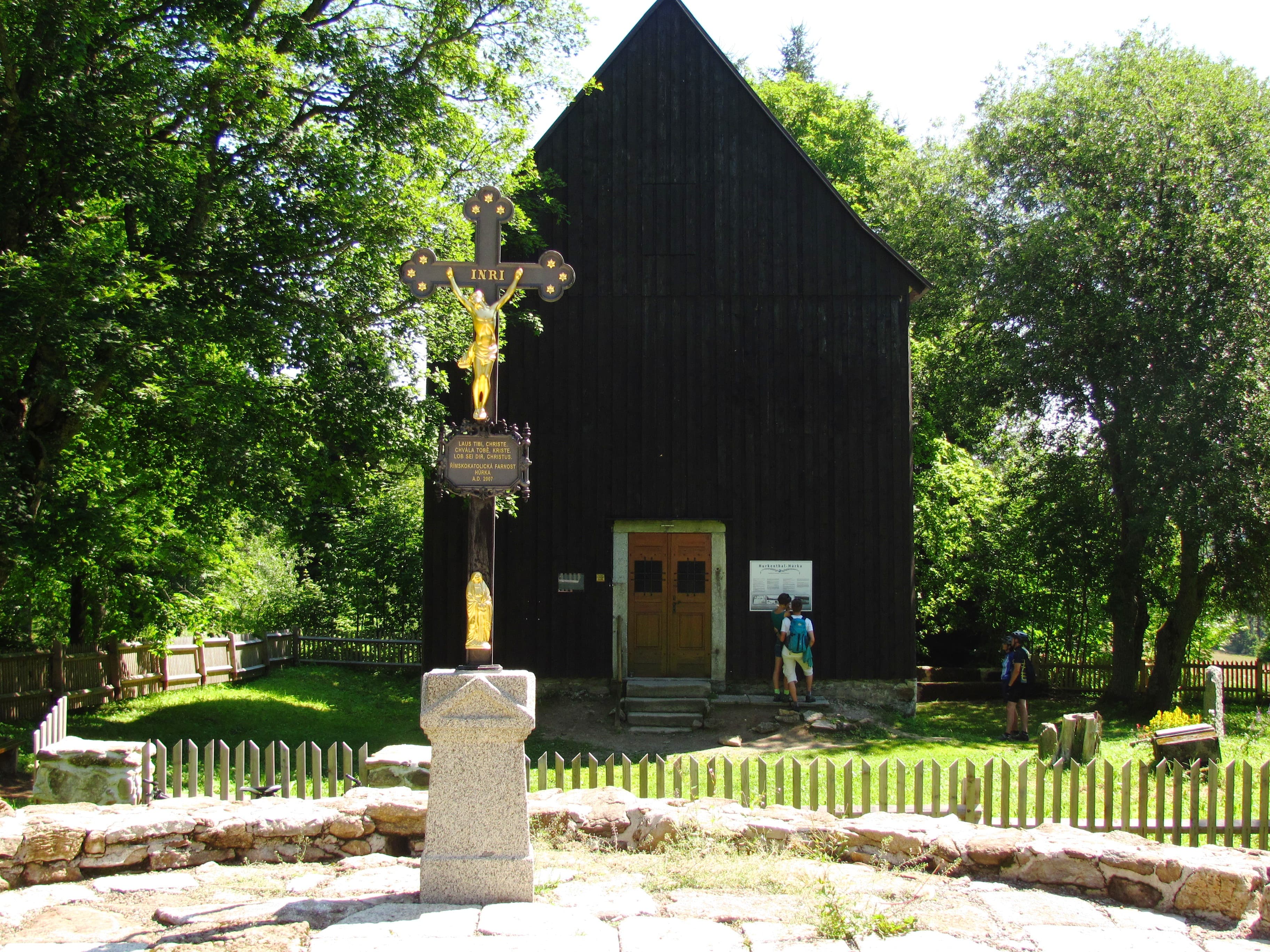 Cemetery chapel of the Holy Cross in Hůrka