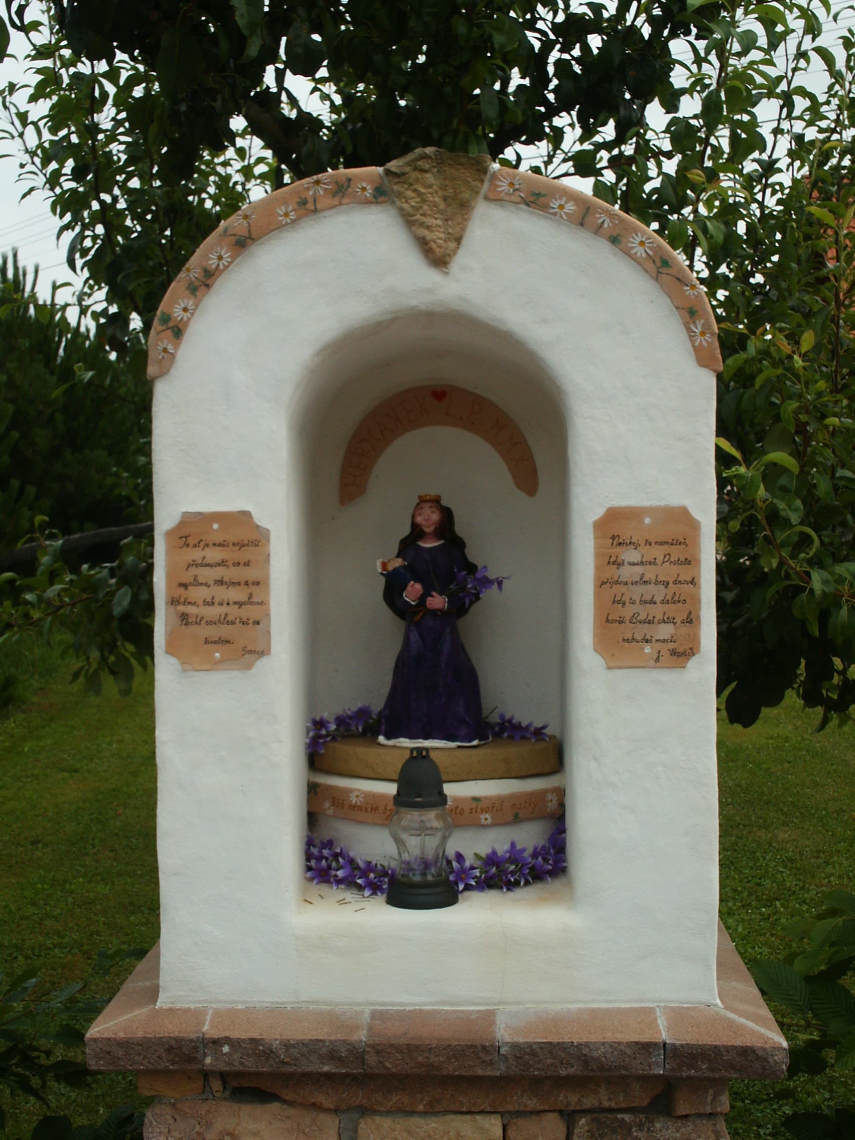 Chapel shrine in Heřmanice