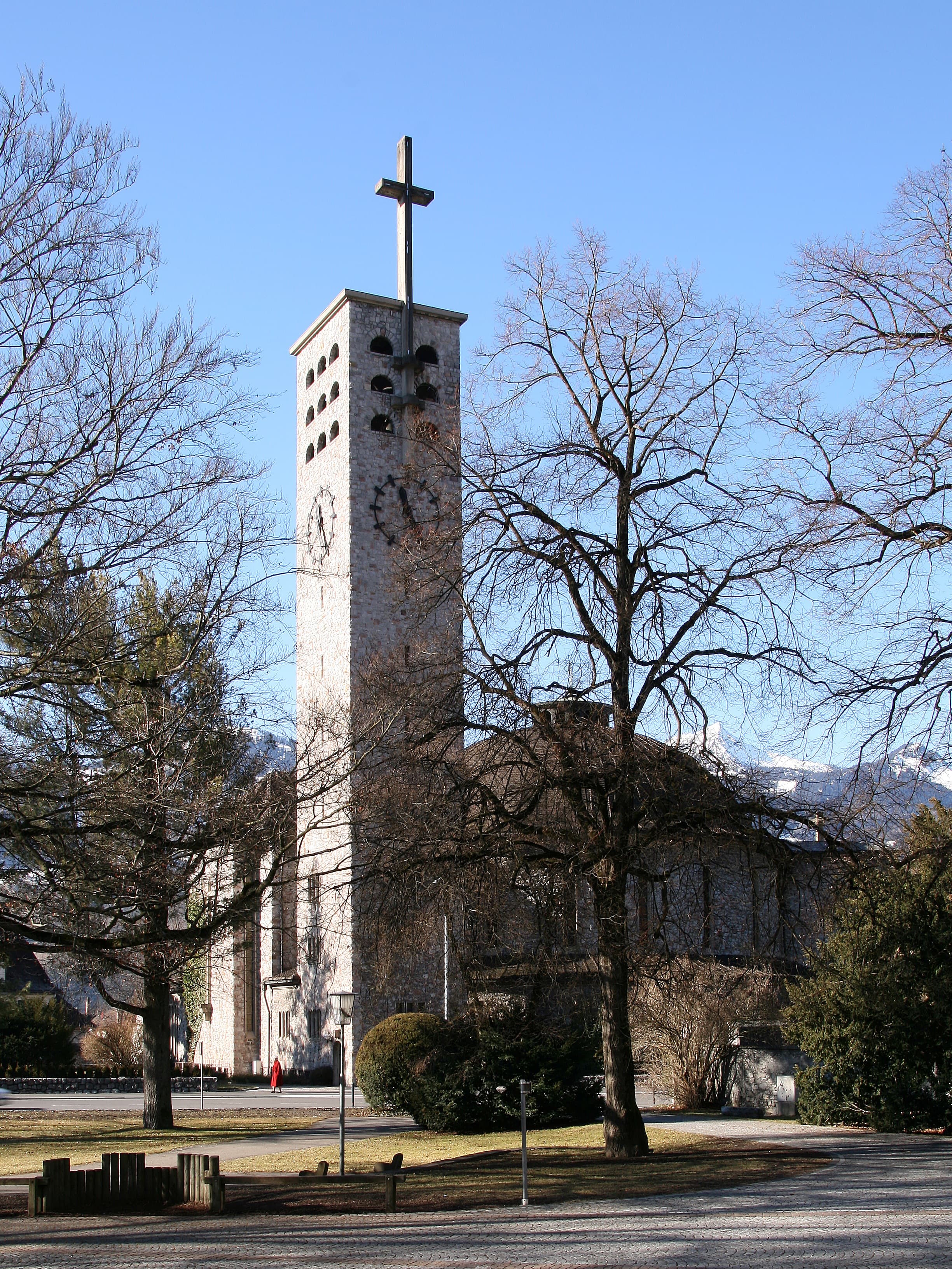 Holy cross church Bludenz