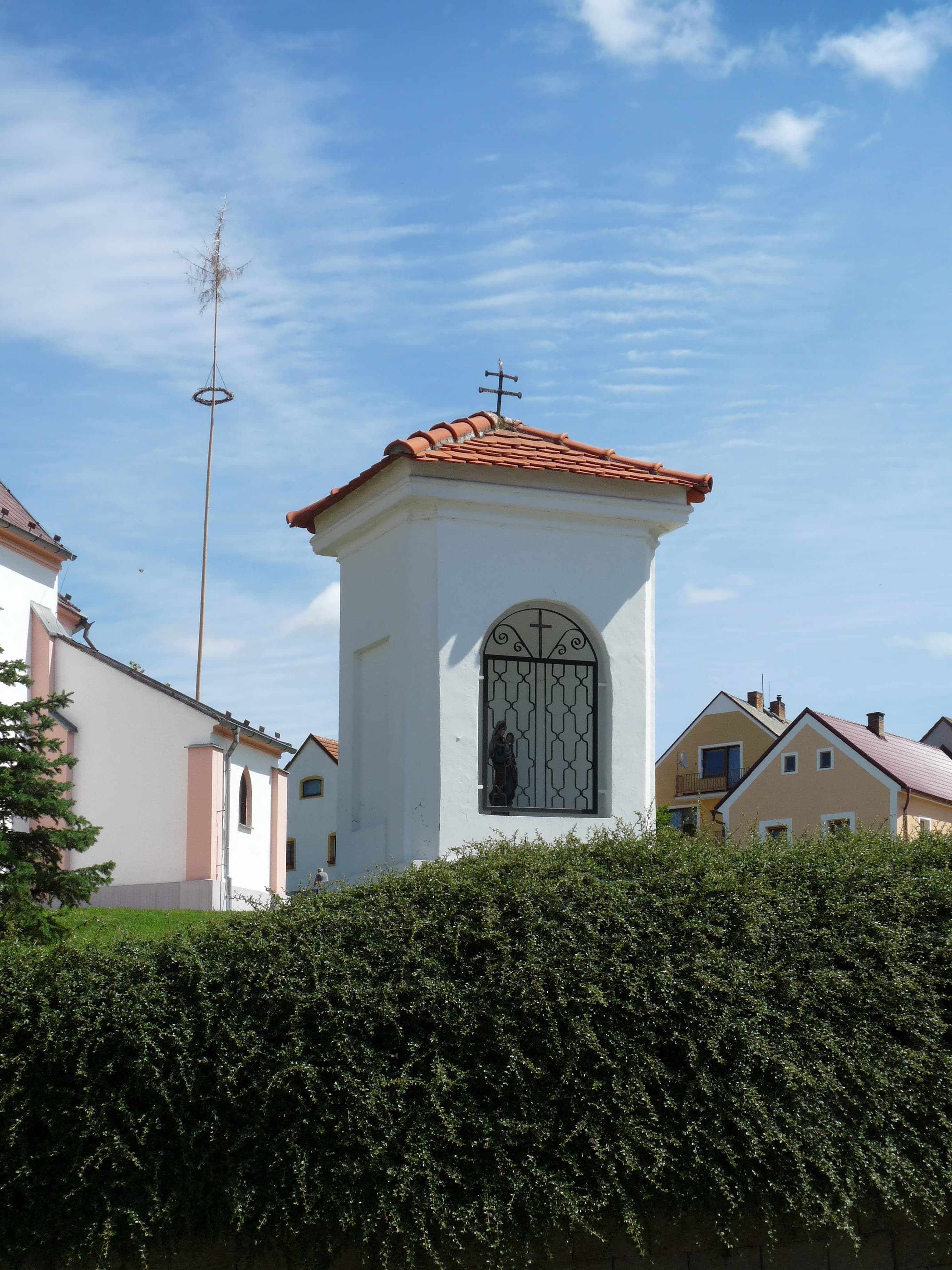niche chapel in the village centre
