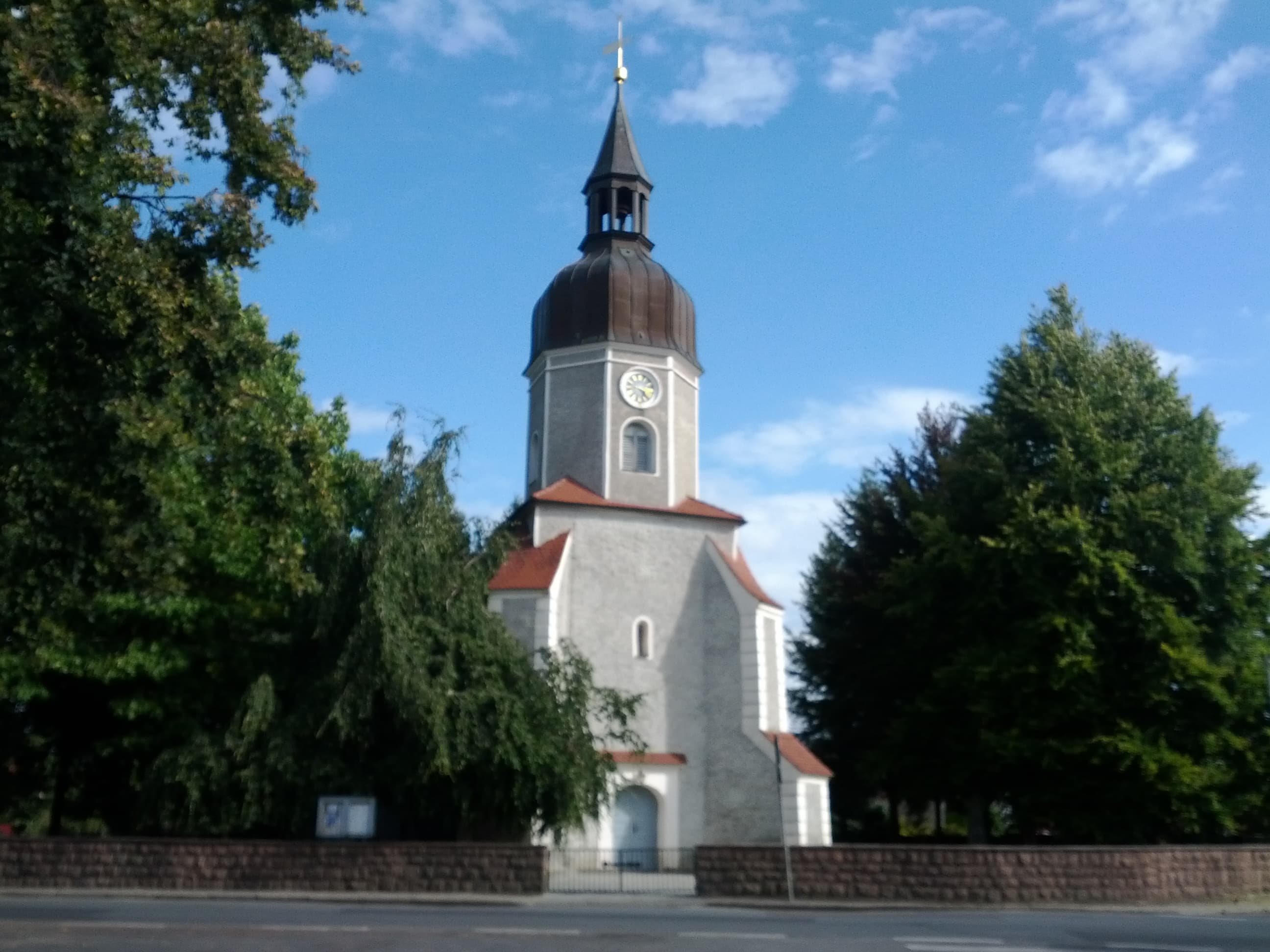 Hohenbocka village church