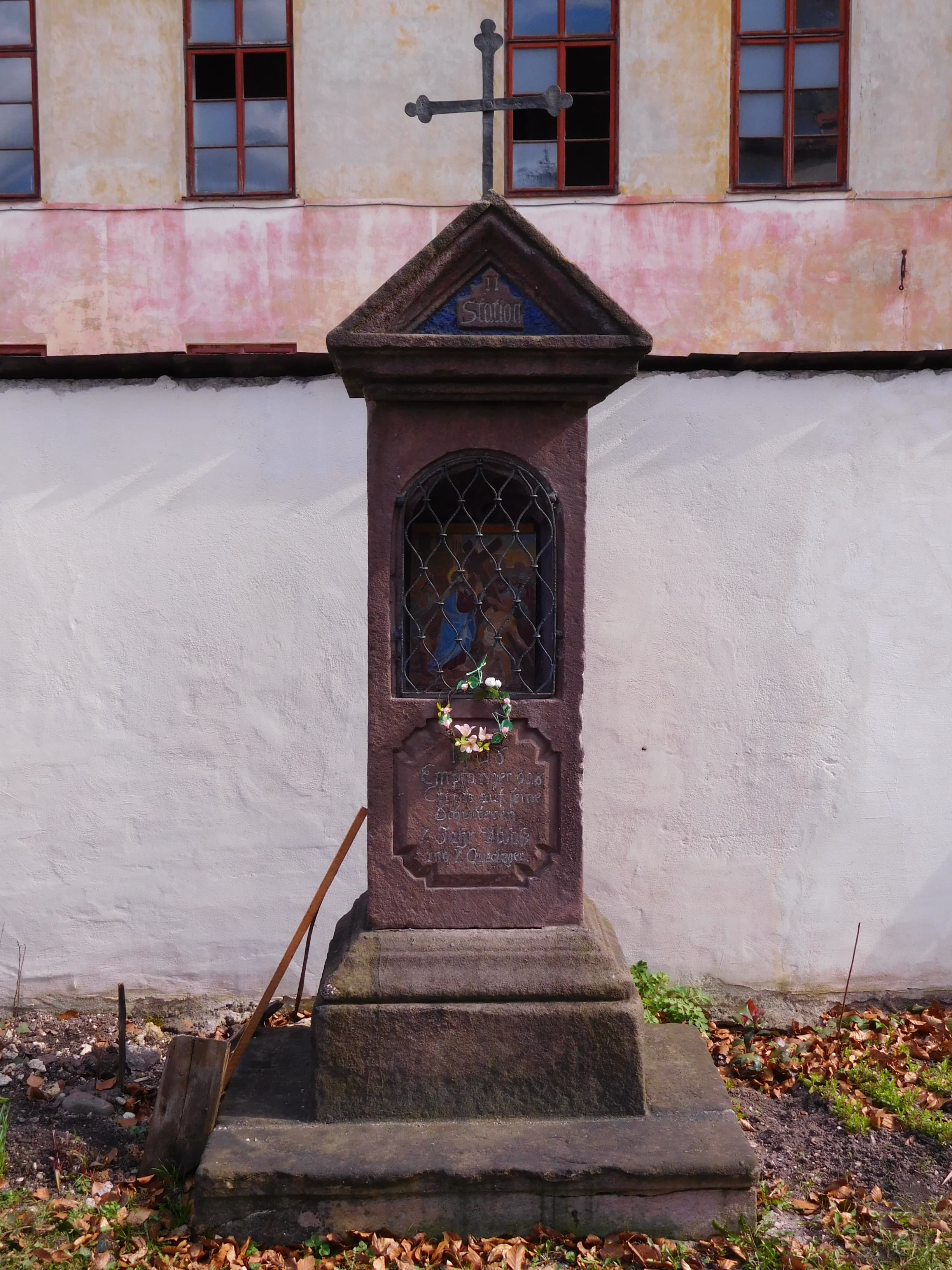 2nd station of the cross in Hostinné