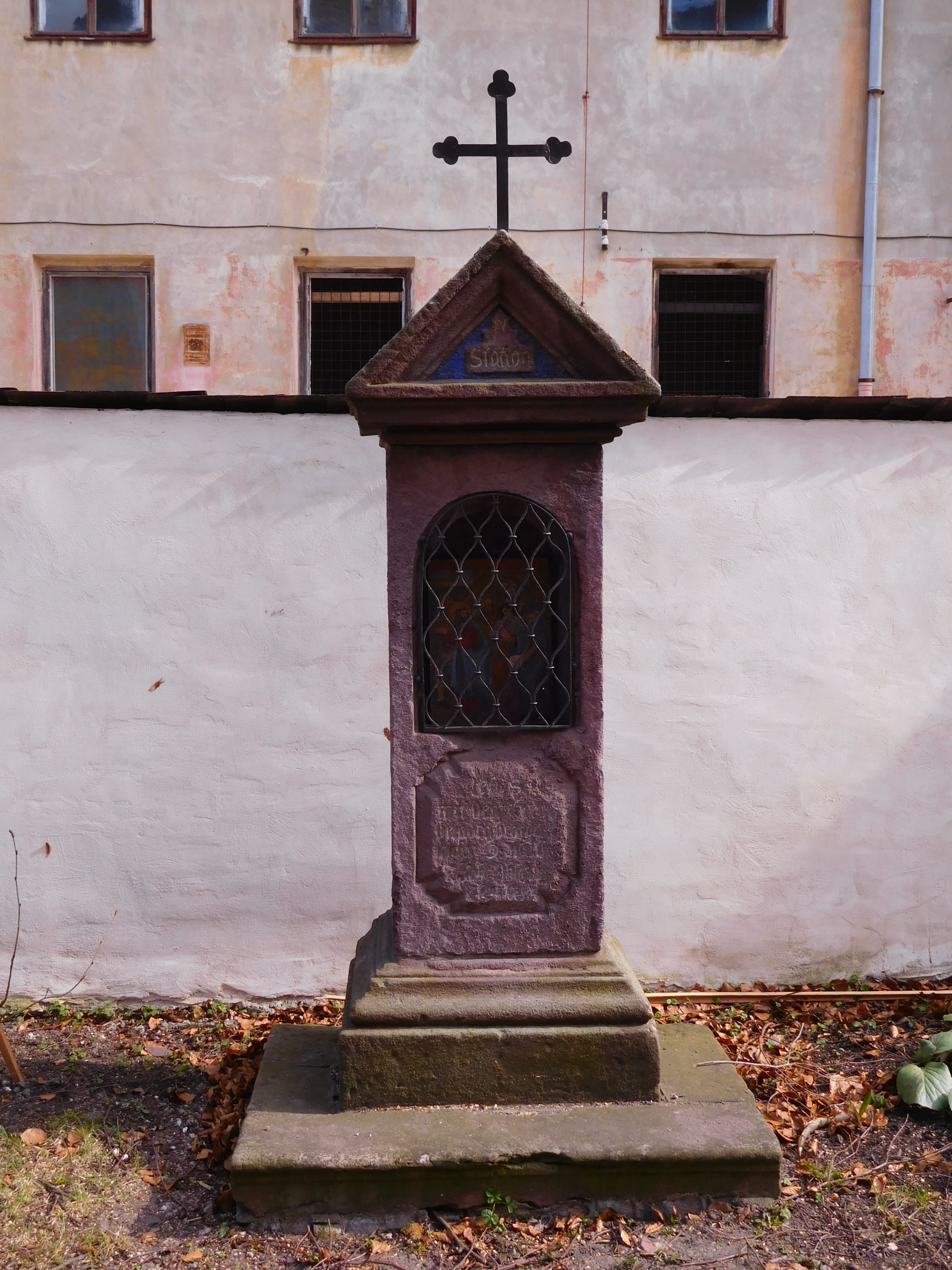 4th station of the cross in Hostinné