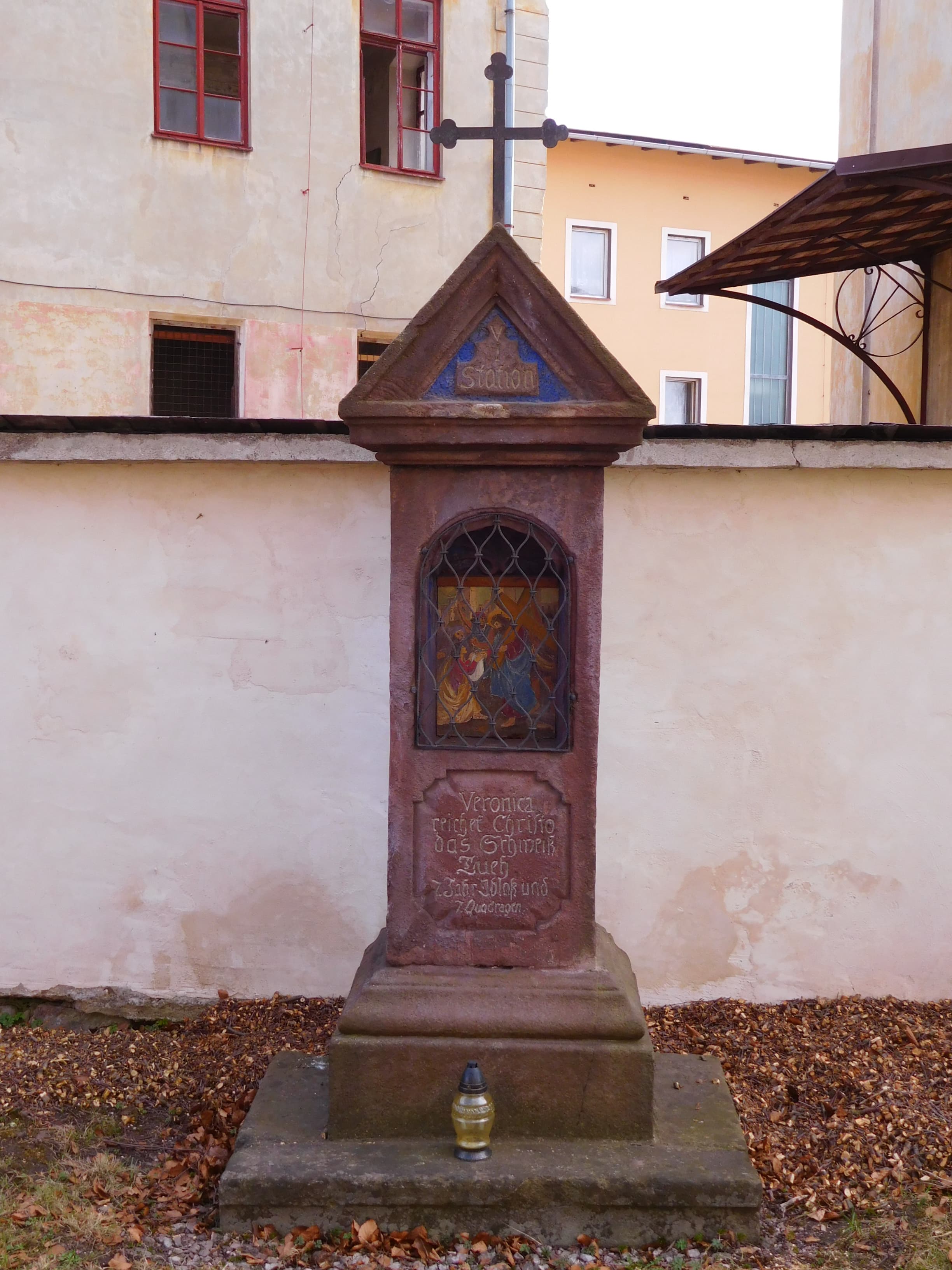 6th station of the cross in Hostinné